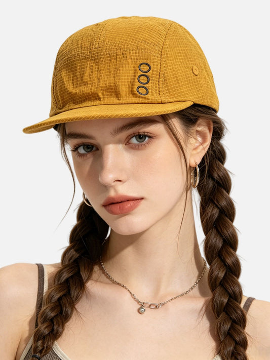Geometric Line Print Bucket Hat