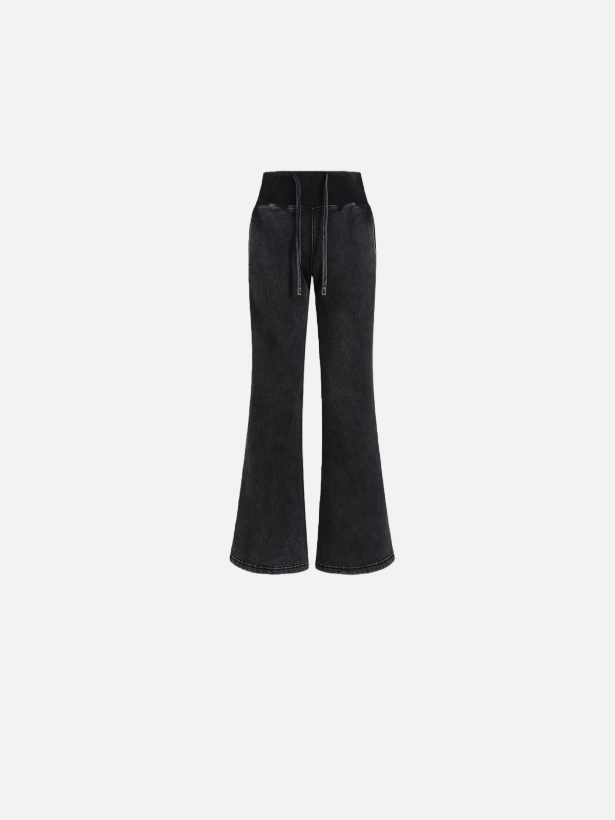Haaura Solid Fleece Bootcut Sweatpants