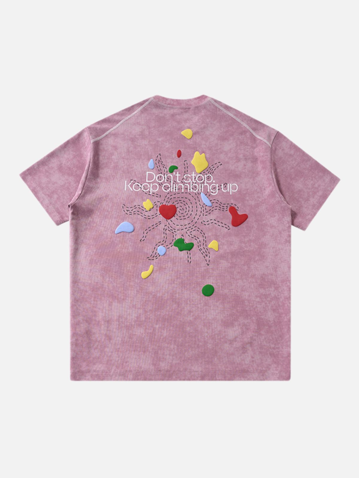Haaura Don‘t Stop Rainbow Print Tee