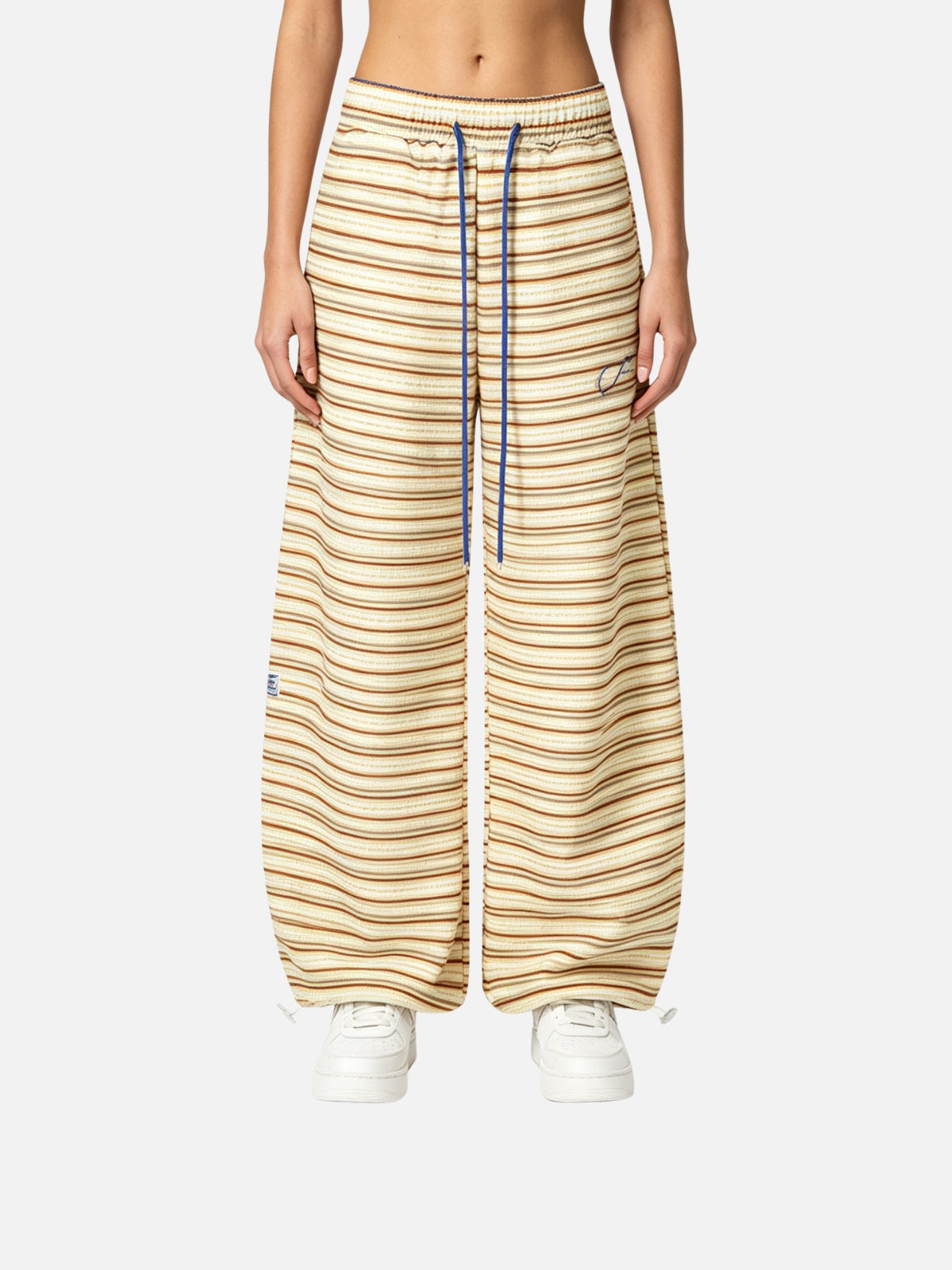 Haaura Stripe Baggy Sweatpants