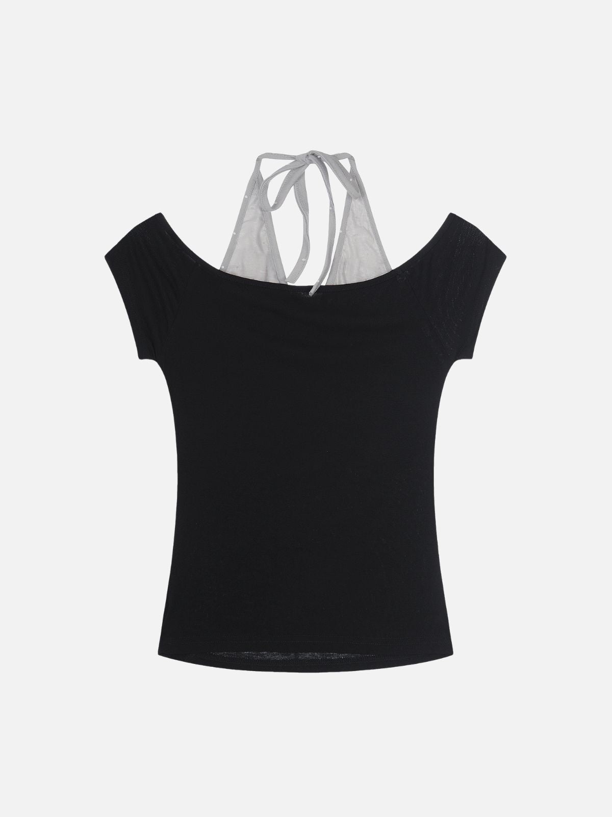 Haaura Halter Layered Tee