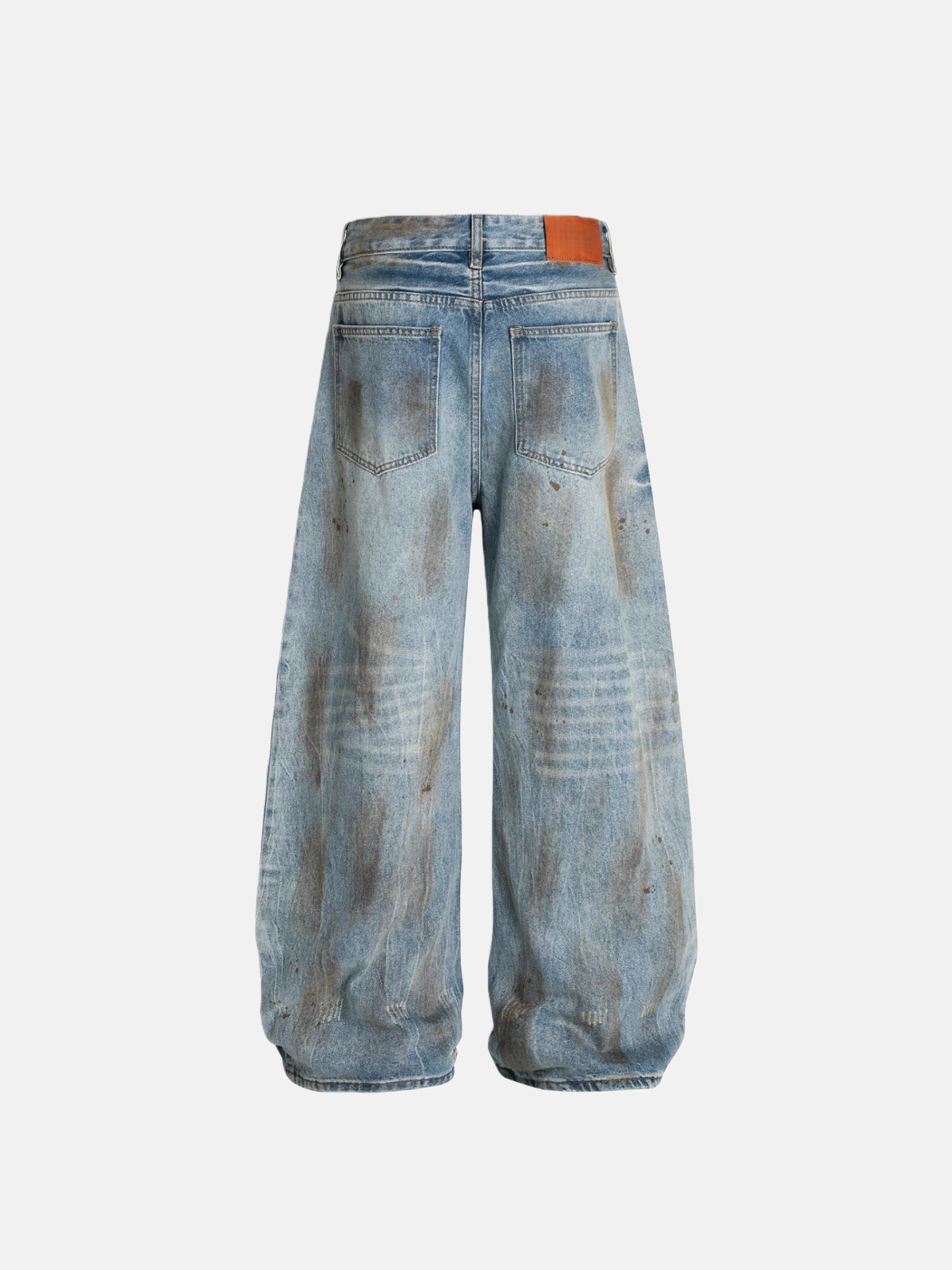 Haaura Rip Wash Super Baggy Jeans