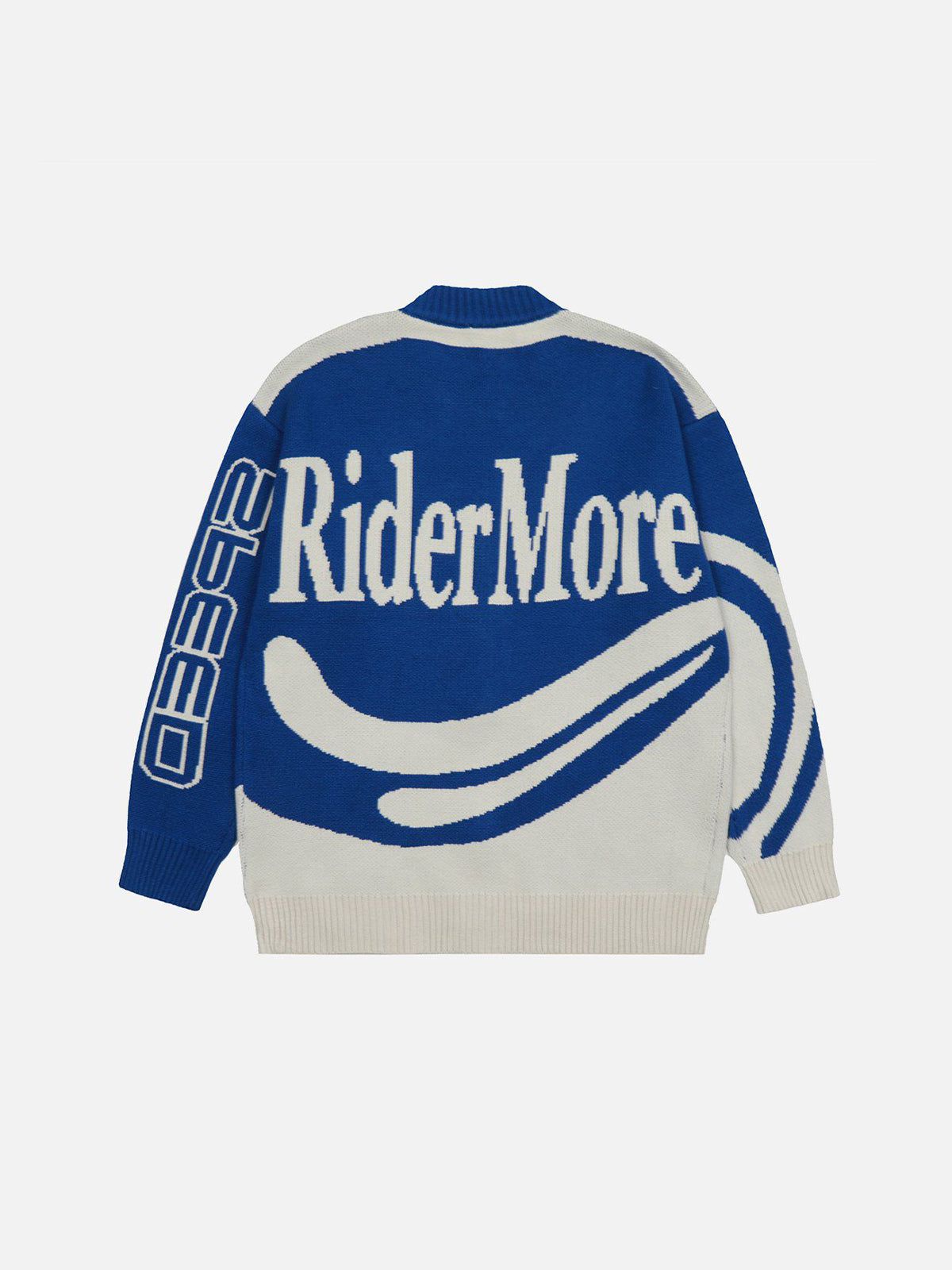 Haaura Color Block Racing Cardigan