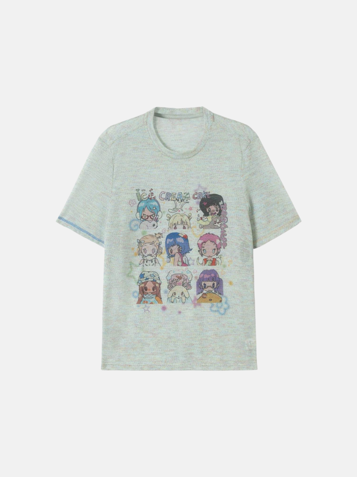Haaura Color Block Sleeve Oversized Tee