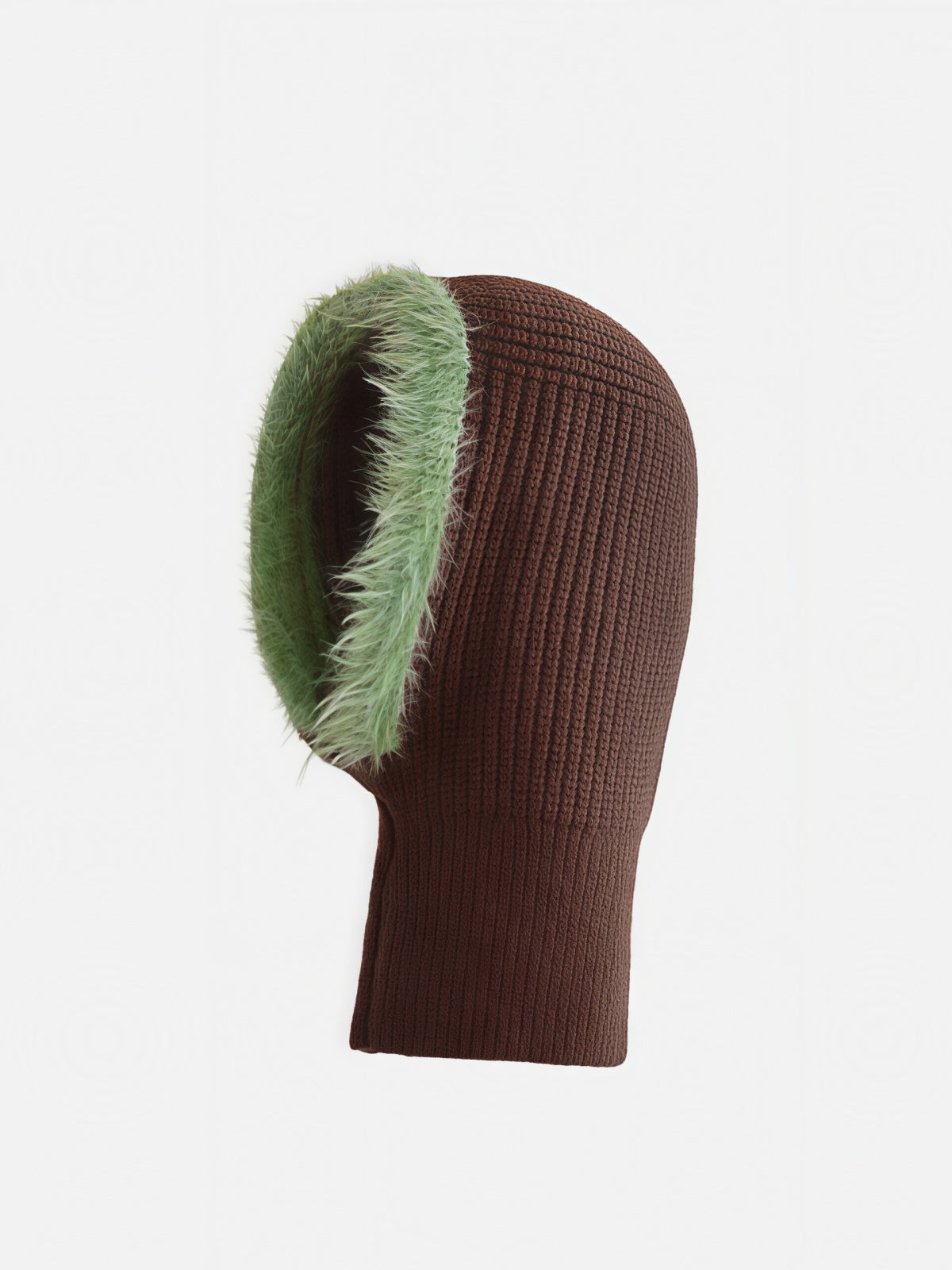 Fluffy Trim Balaclava