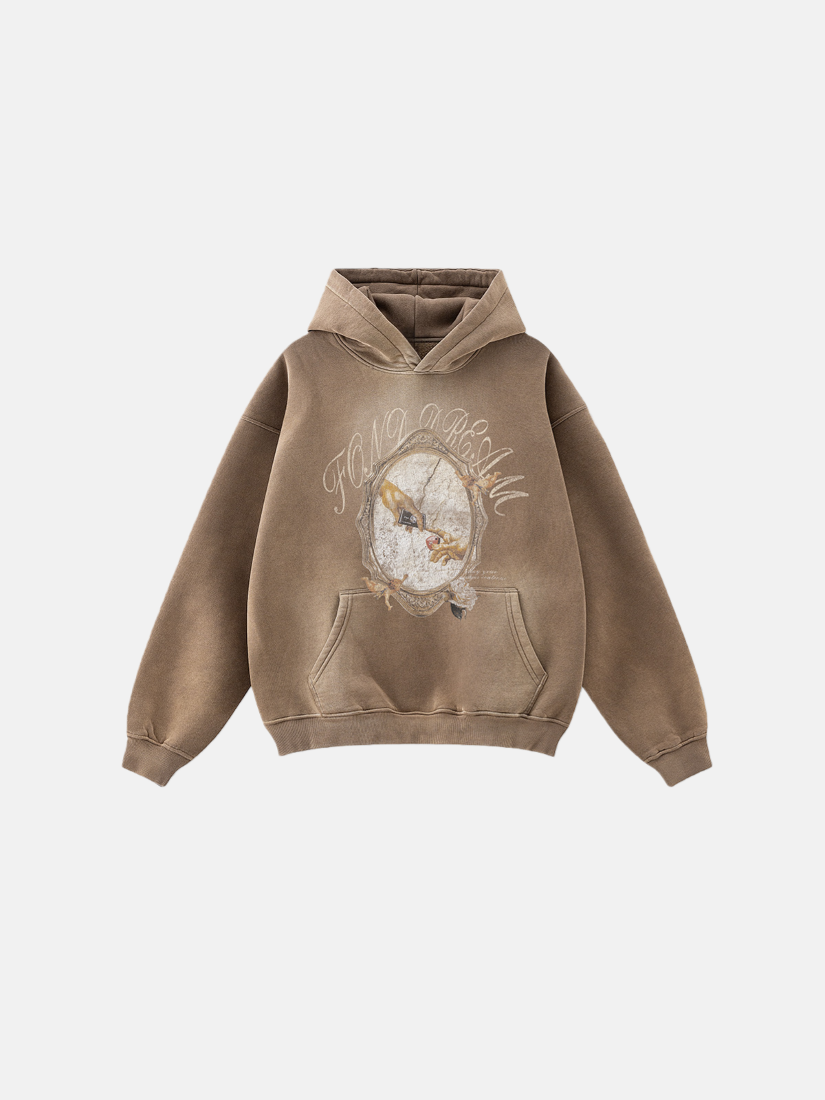 Haaura “Fav Aream” Retro Graphic Hoodie