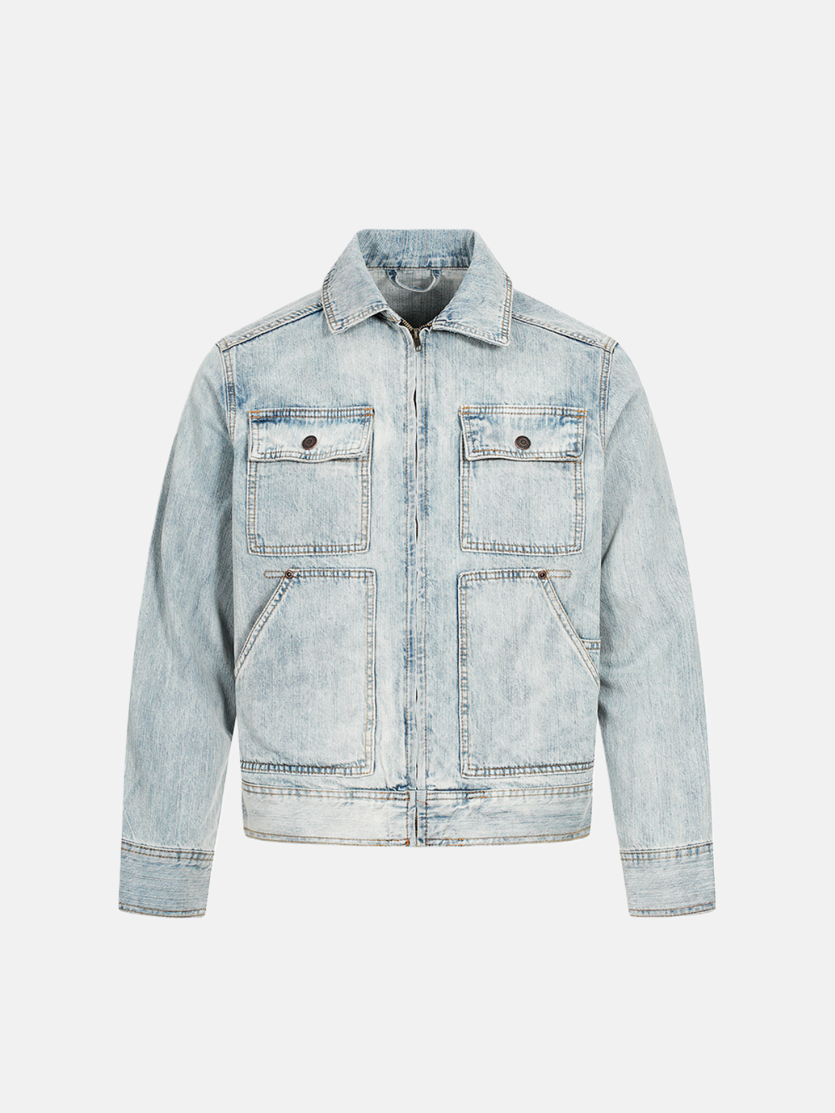 Haaura Classic Washed Denim Jacket