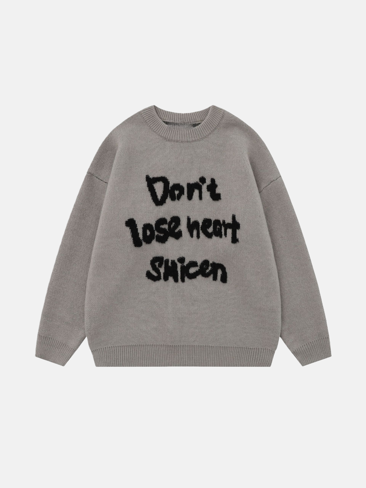 Haaura “Don‘t Lose Heart” Knit Sweater