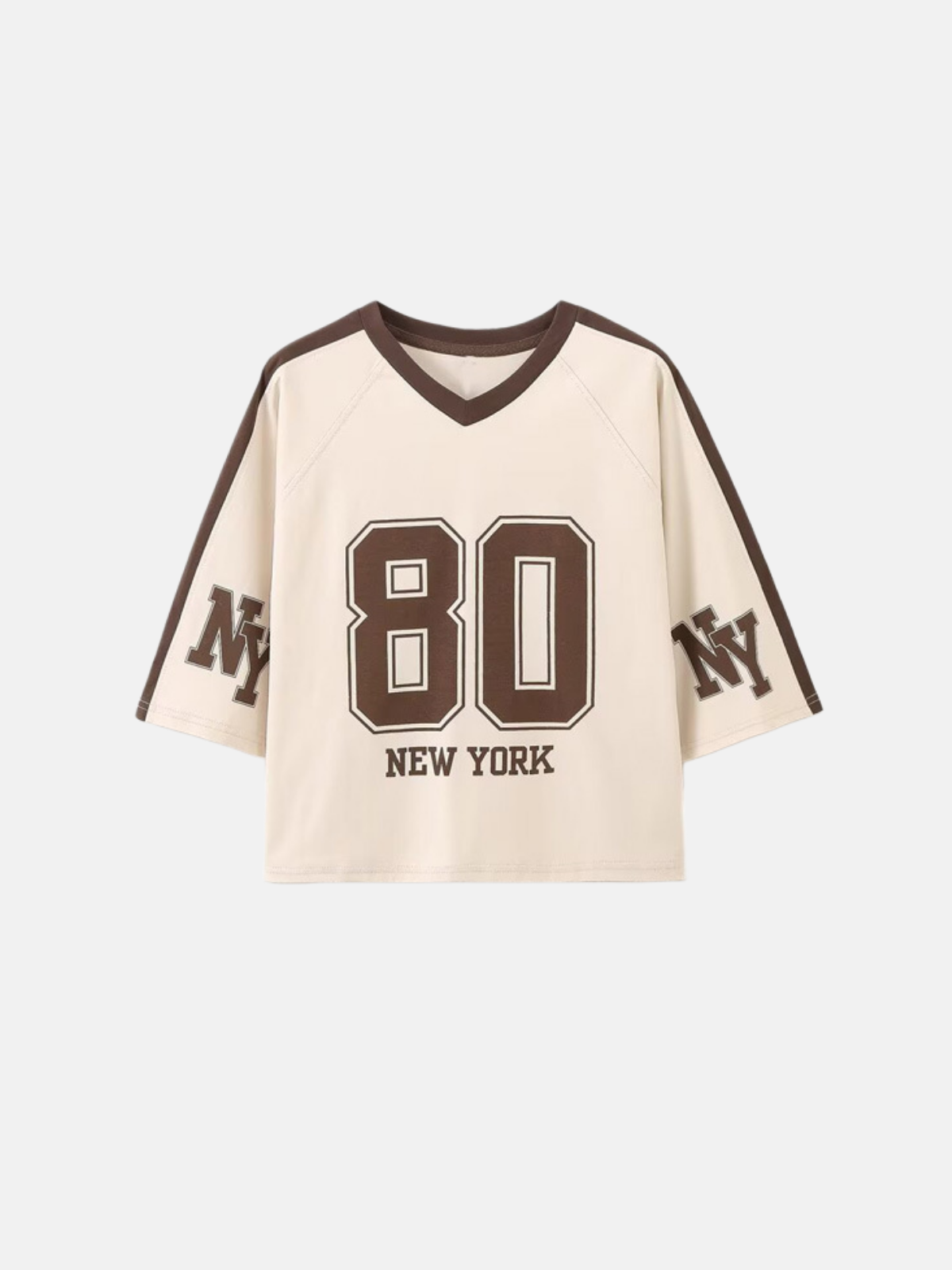 Haaura 80 Graphic Contrast Trim Tee