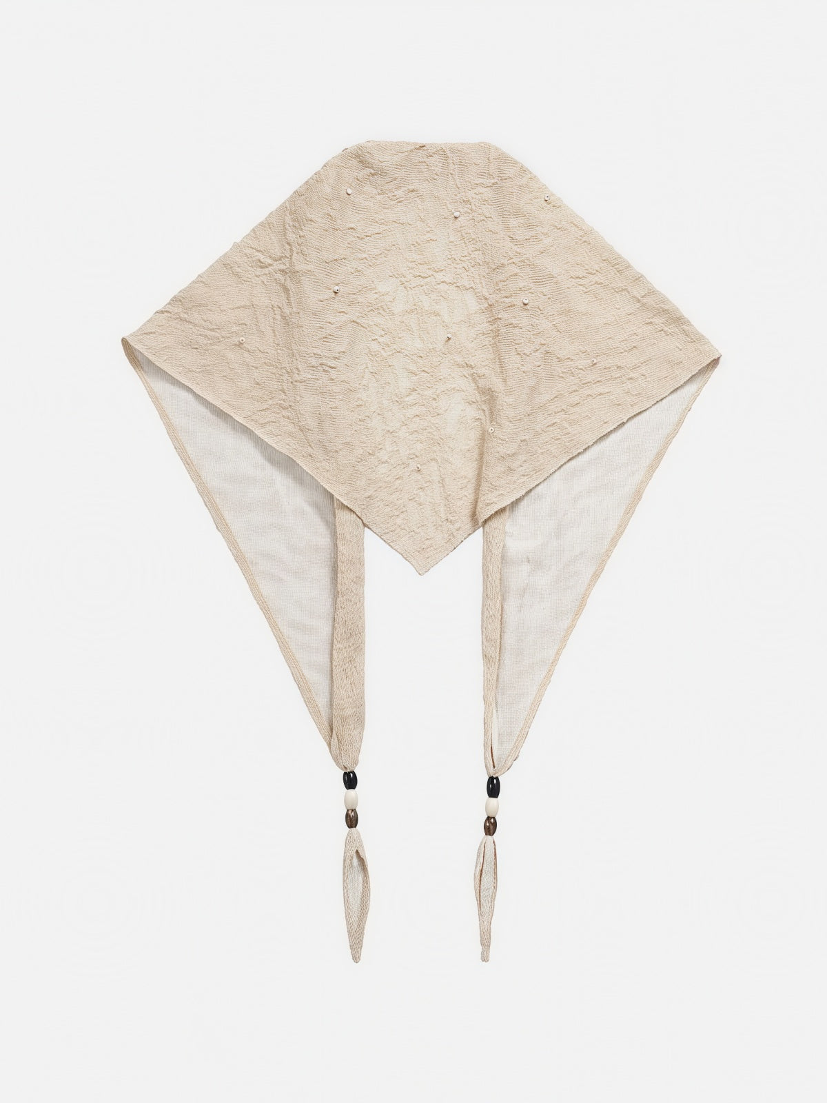 Beaded Tassel Headscarf
