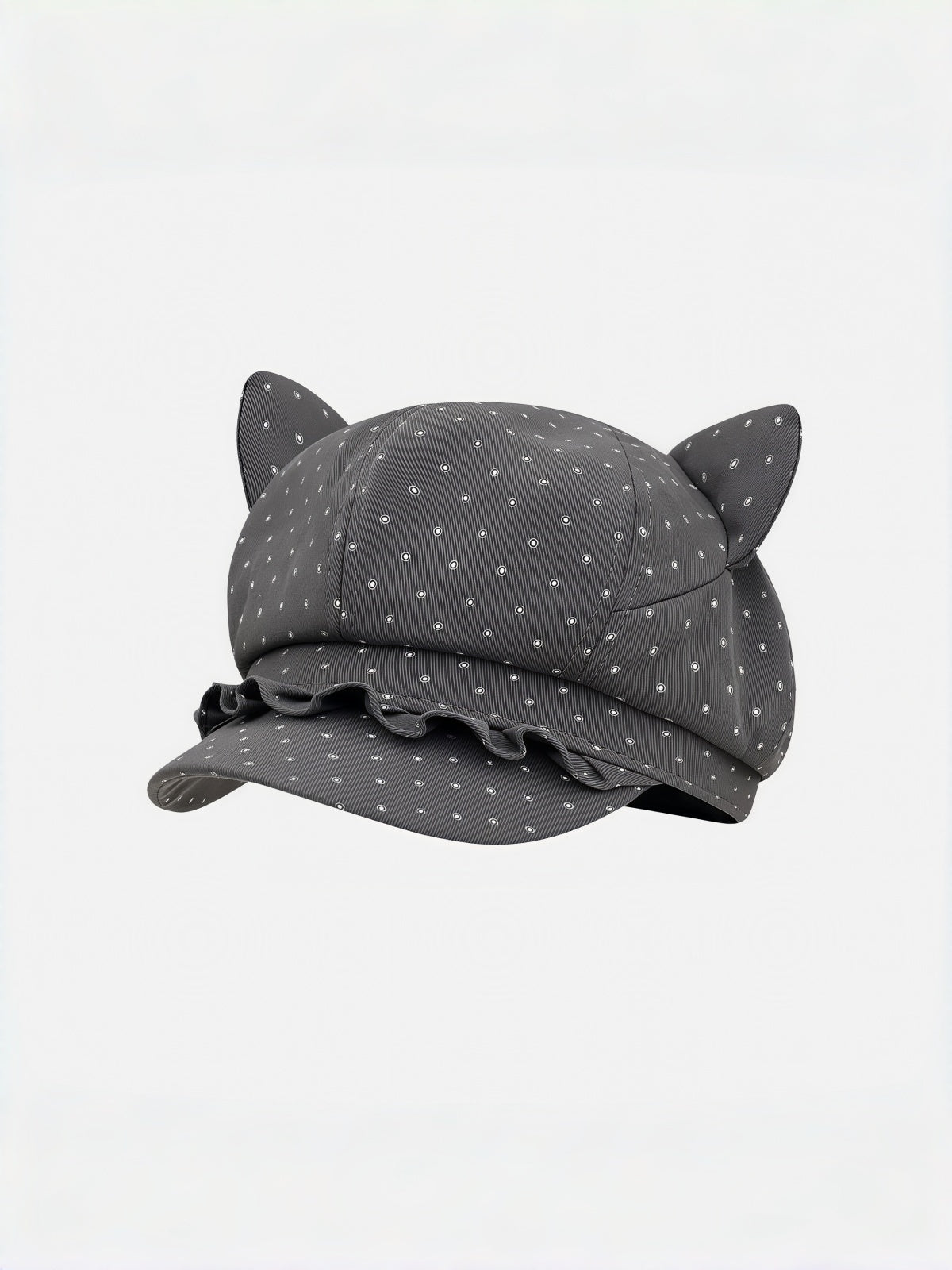 Ruffled Cat Ear Cap