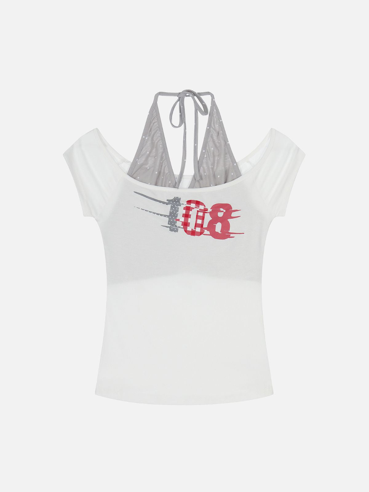 Haaura Halter Layered Tee