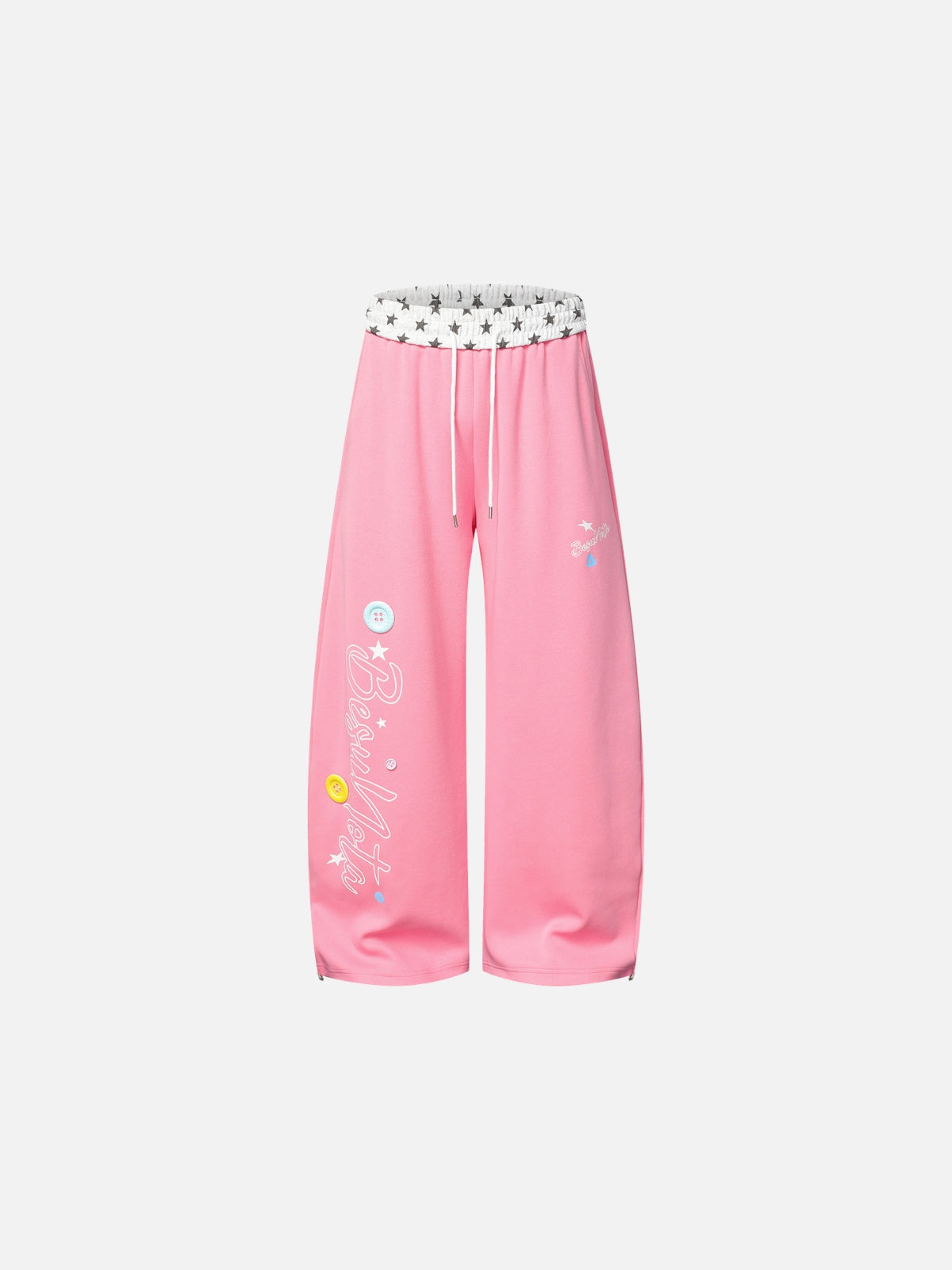 Haaura Star Waist Script Sweatpants