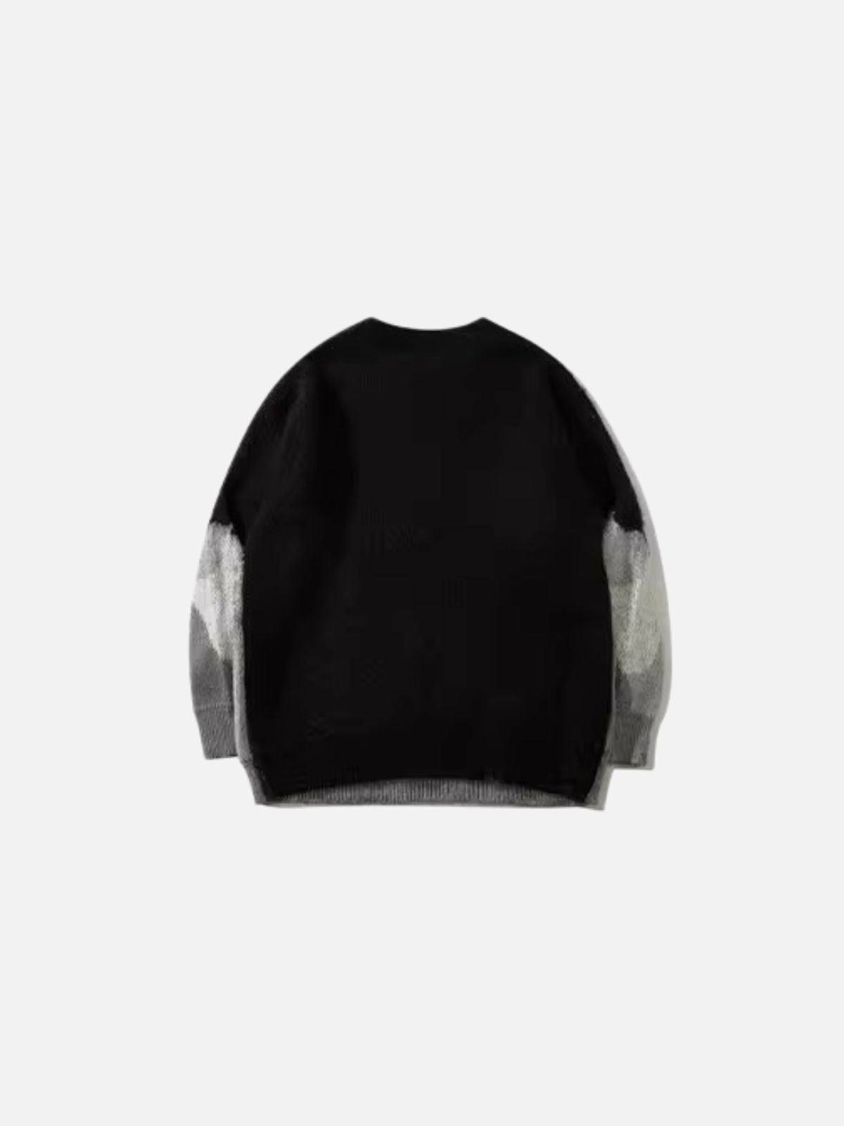 Haaura Cat Graphic Oversized Knit Sweater