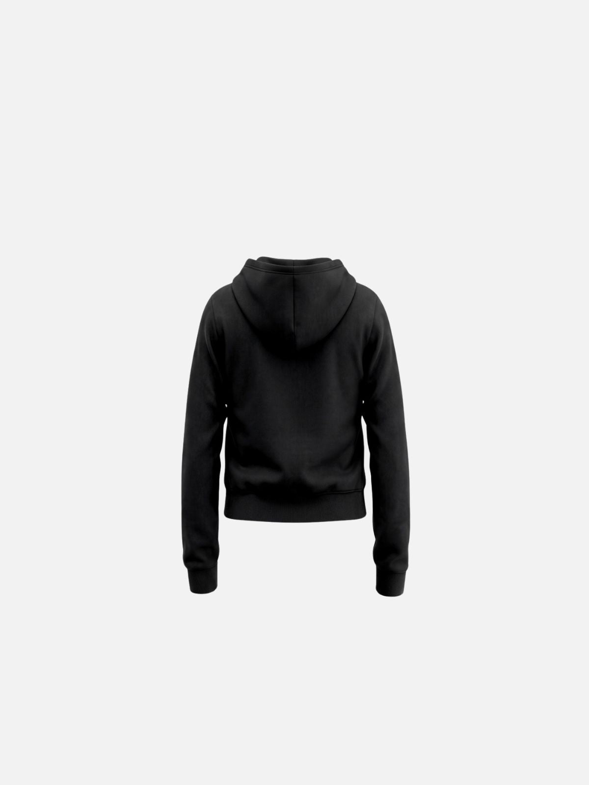 Haaura Slogan Graphic Zip Up Hoodie