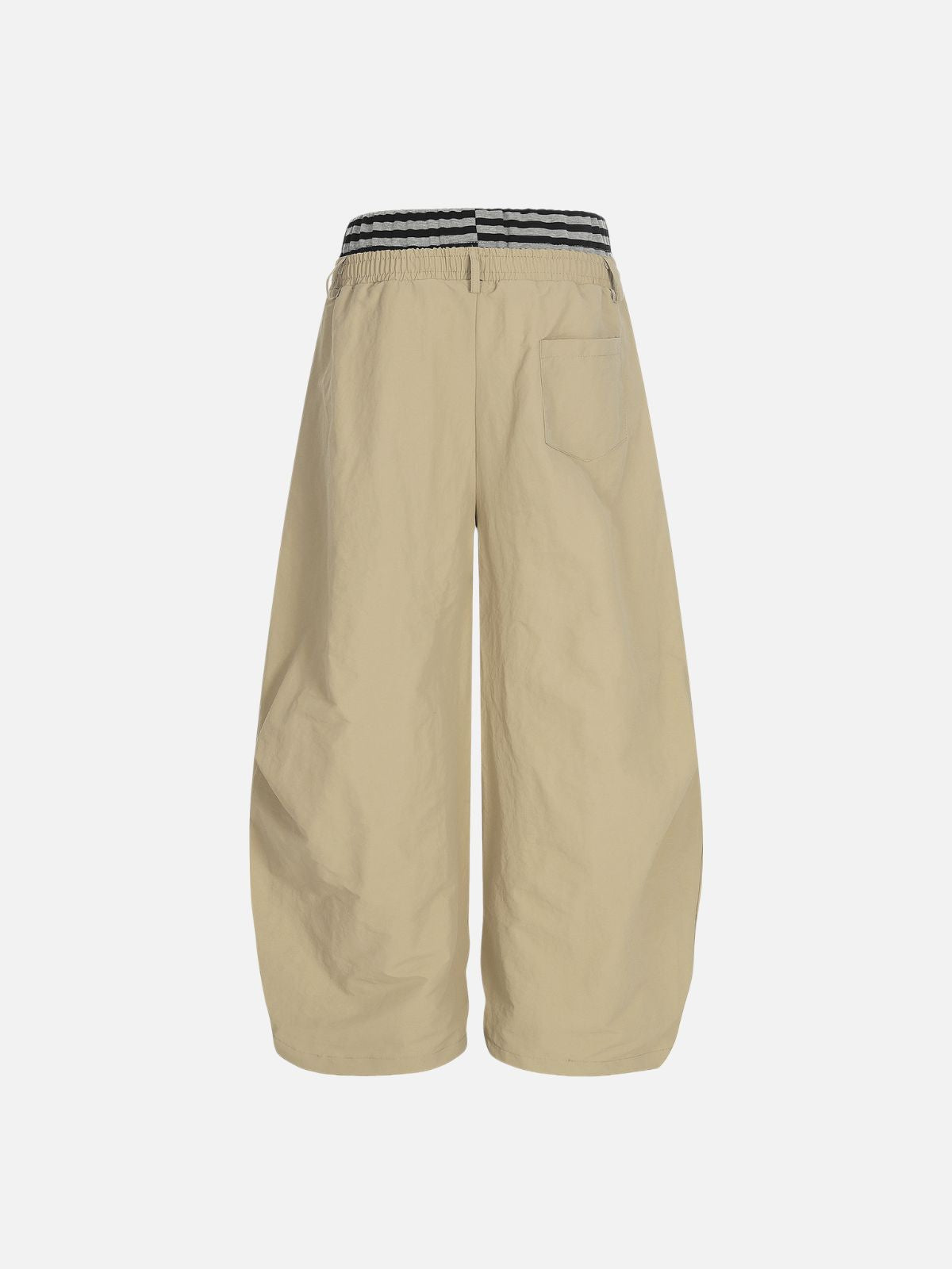 Haaura Star & Striped Drawstring Waist Baggy Pants