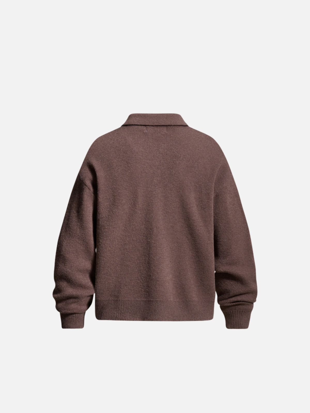 Haaura Argyle Zip Up Cardigan