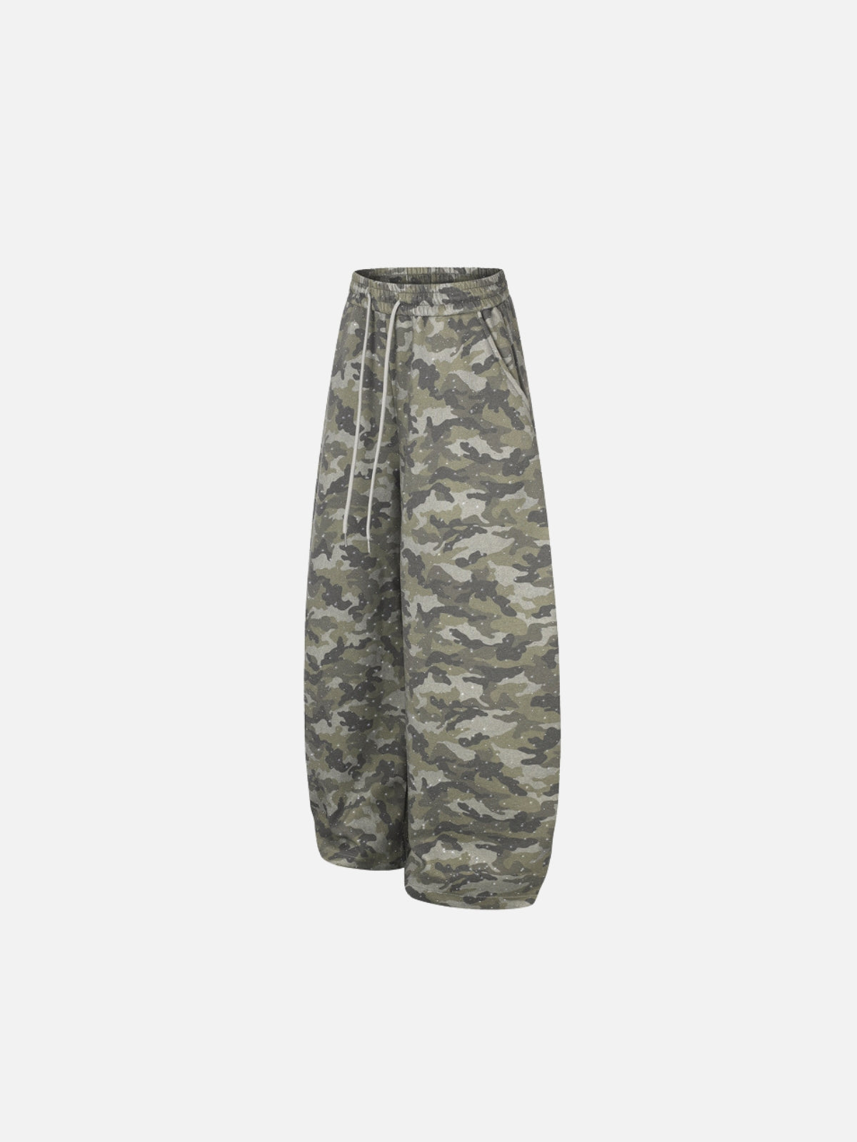 Haaura Camo Drawstring Baggy Sweatpants