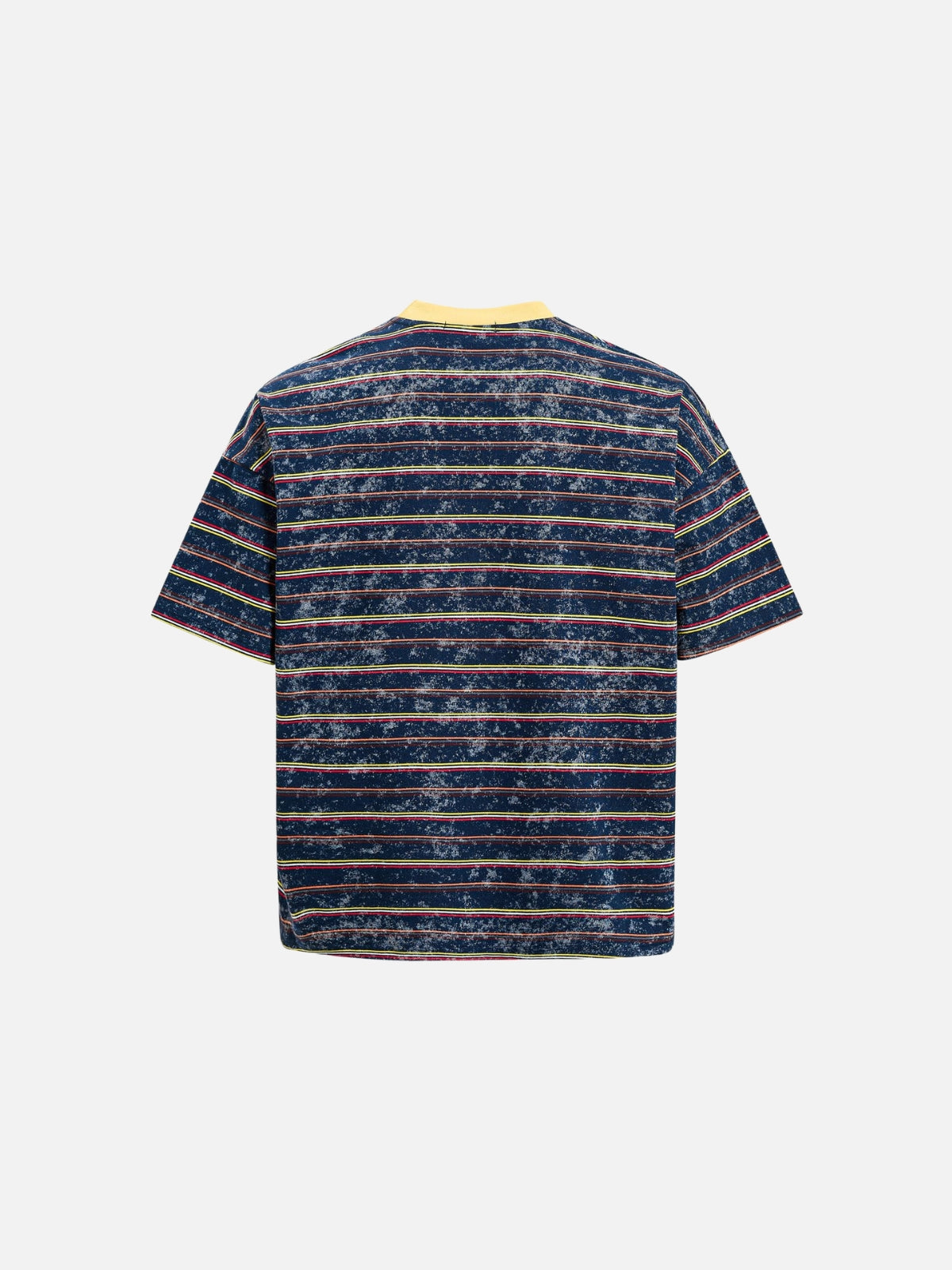 Haaura Acid Wash Stripe Graphic Tee