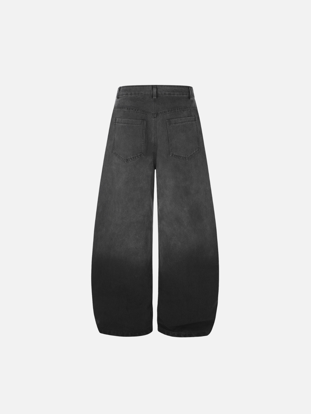 Haaura Star Graphic Baggy Barrel Jeans