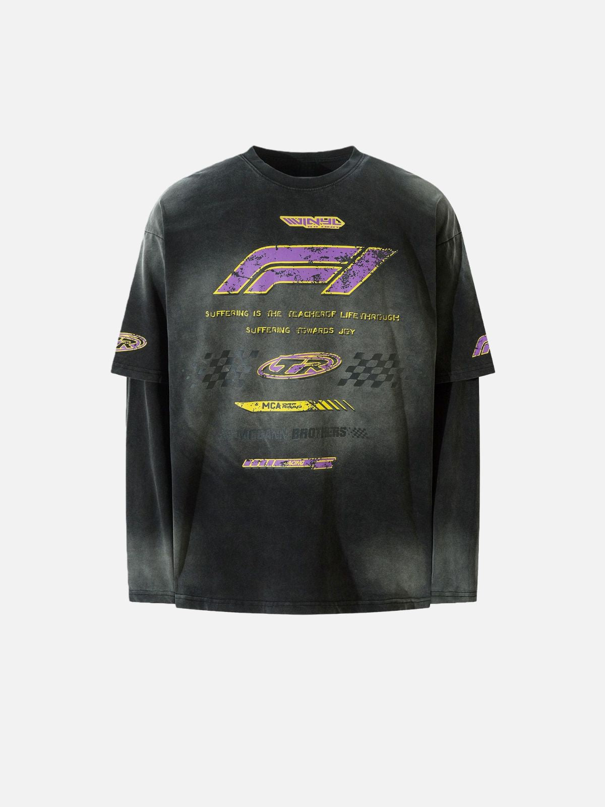 Haaura Racing Graphic Long Sleeve Tee