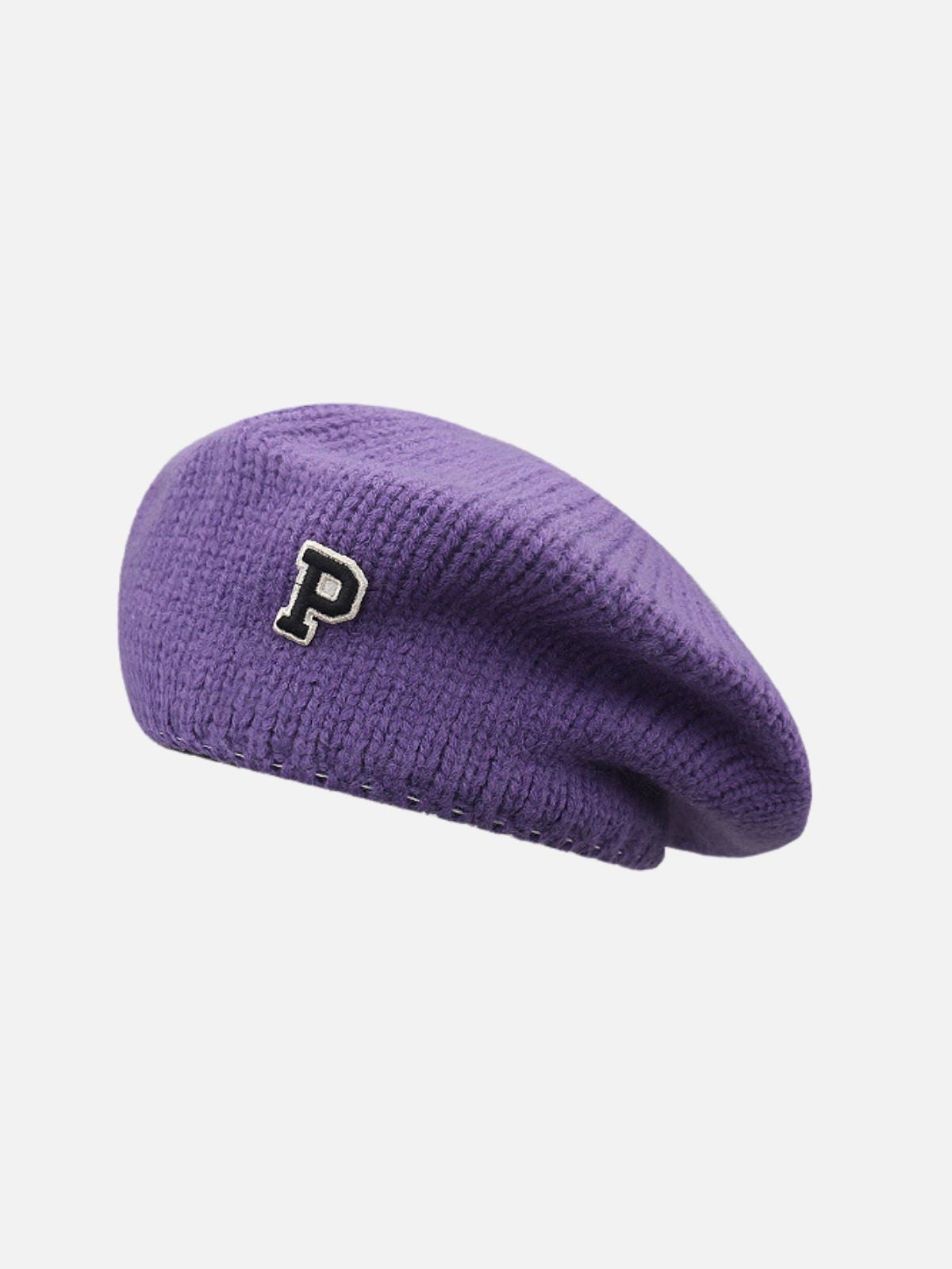 Cozy Textured Knit Beret