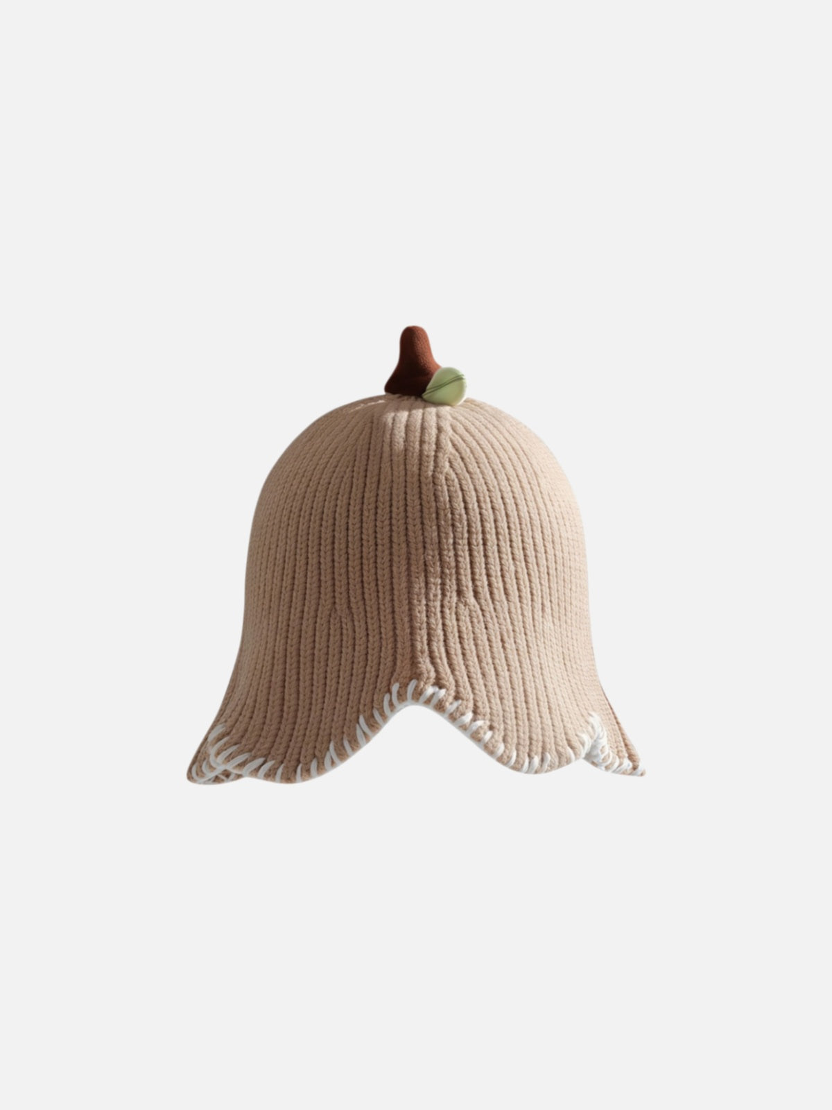 Ribbed Fruit Beanie