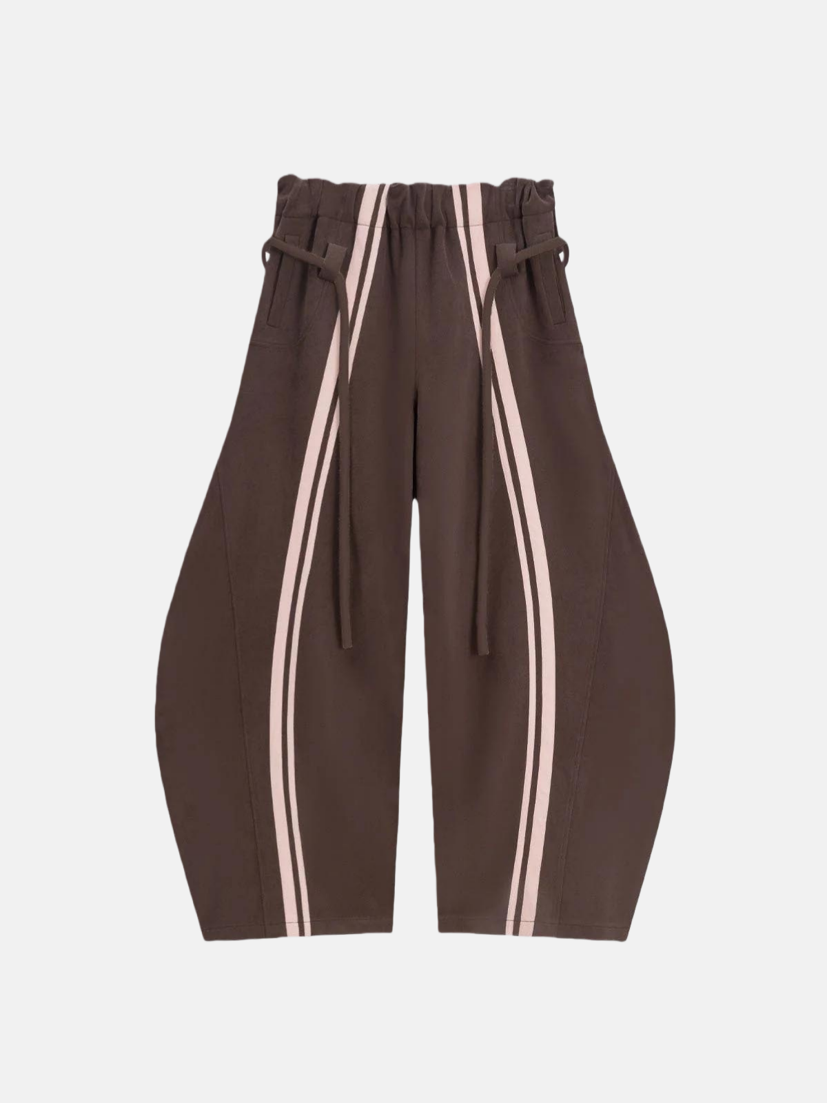 Haaura Stripe Super Baaggy Barrel Sweatpants