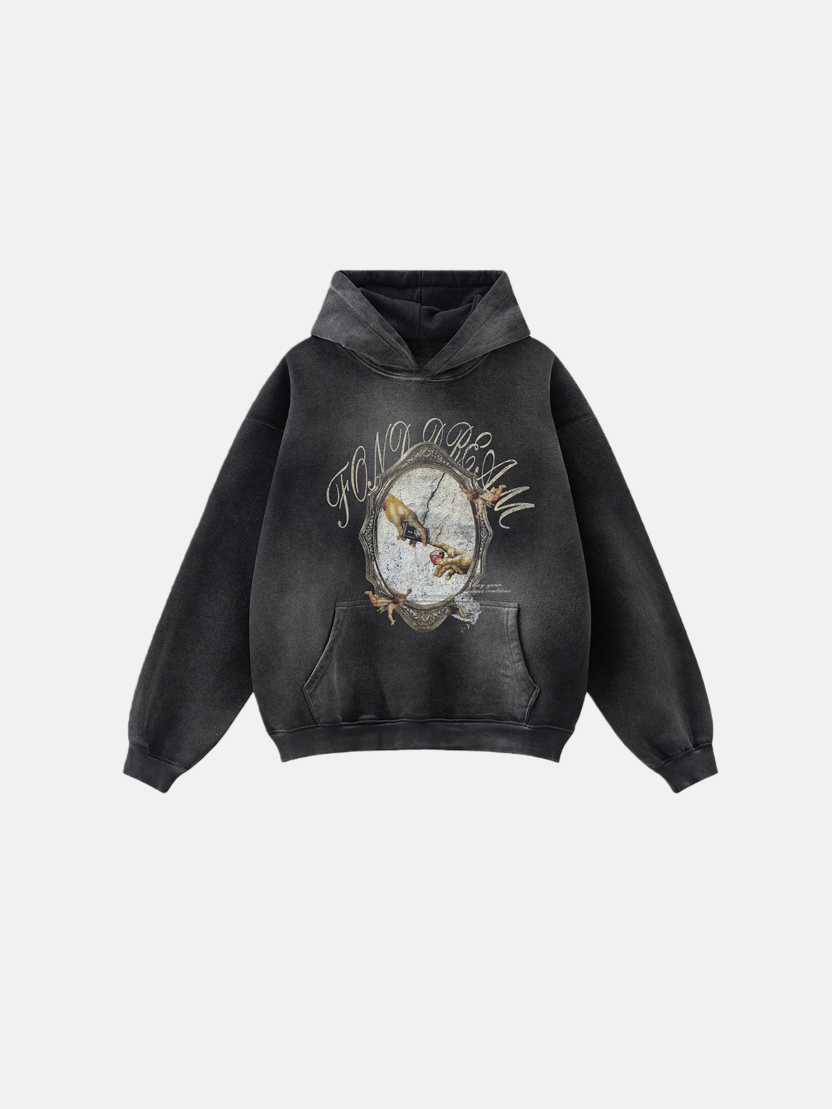 Haaura “Fav Aream” Retro Graphic Hoodie