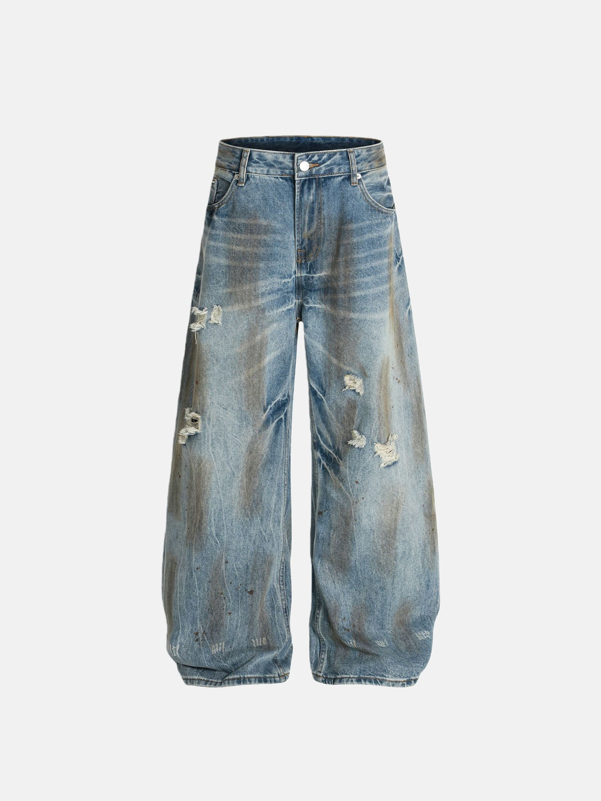 Haaura Rip Wash Super Baggy Jeans