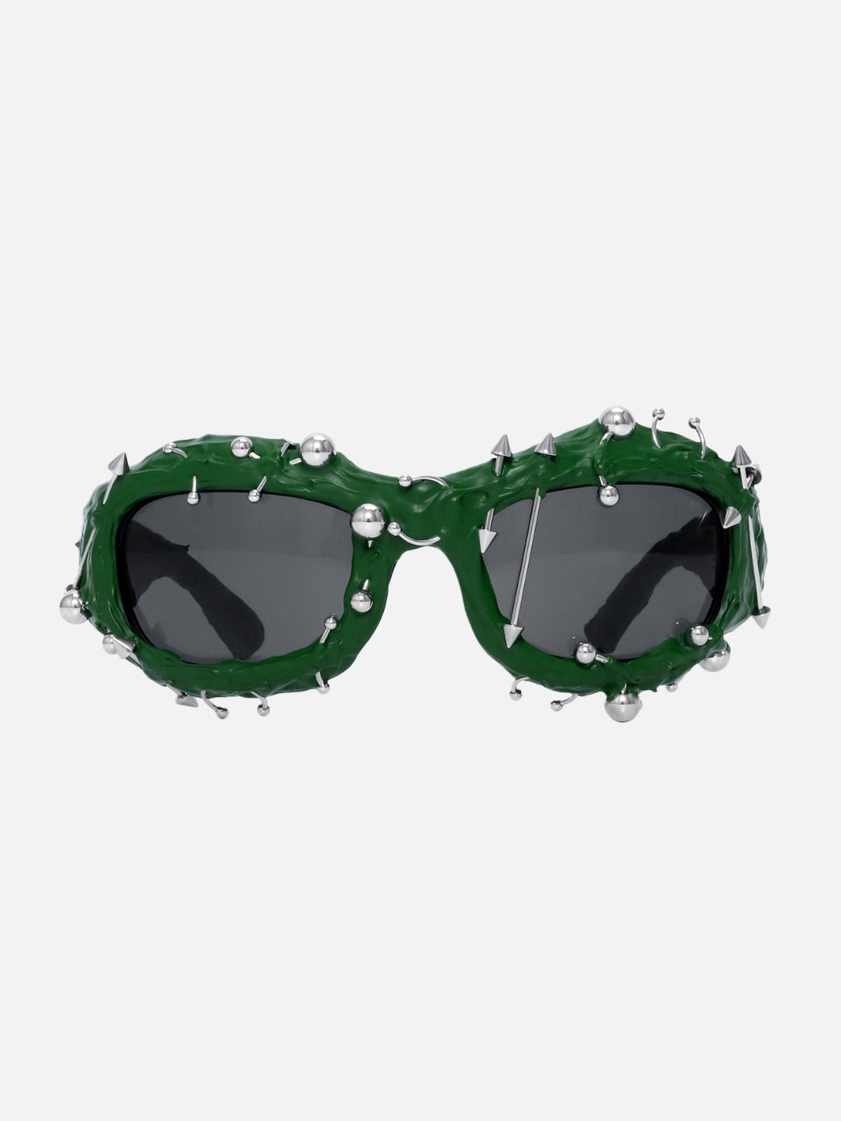 Punk Rivet-Studded Sunglasses