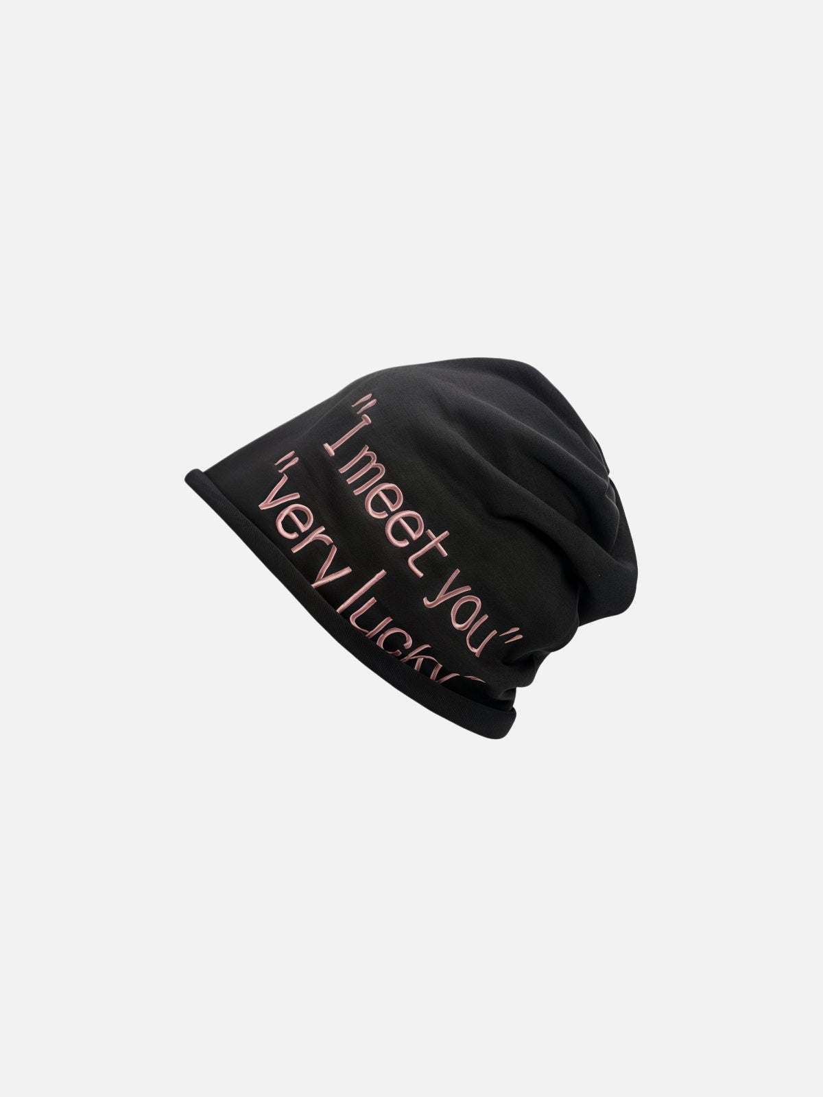 Lucky Slogan Beanie