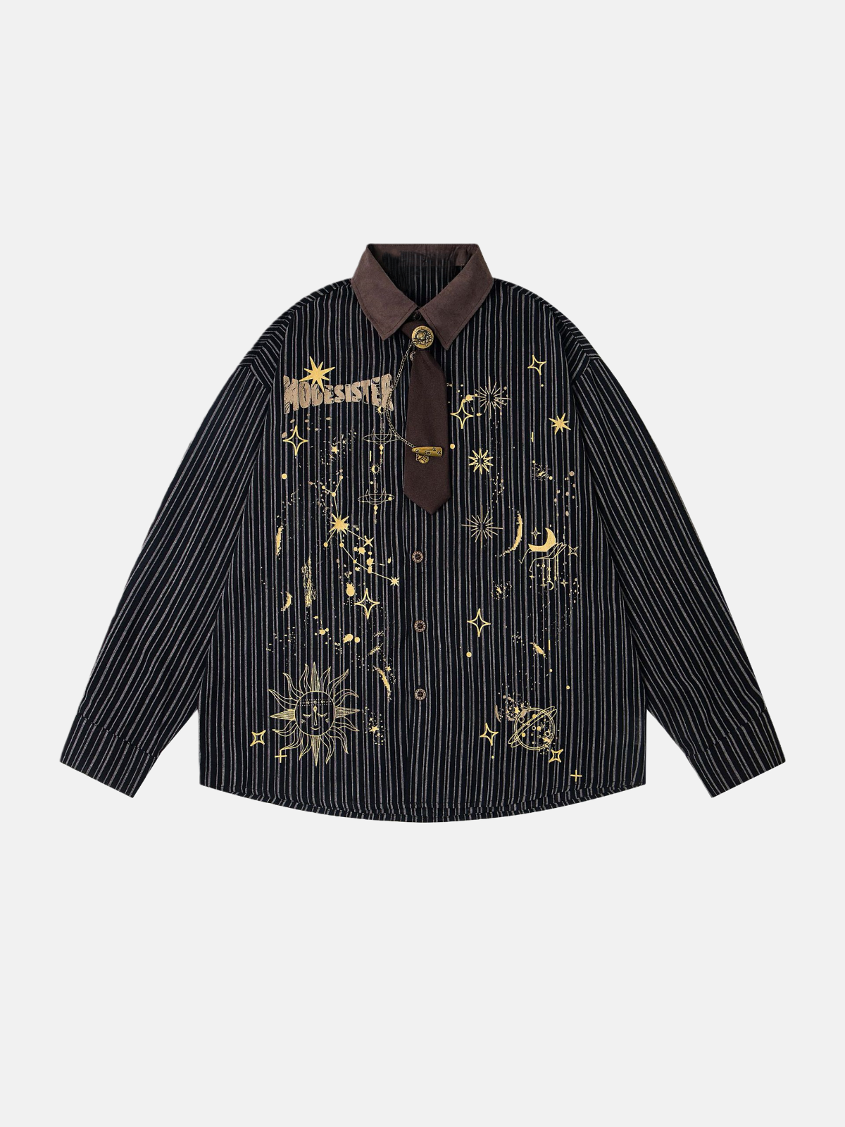 Haaura Celestial Bolt Button-Down Shirt