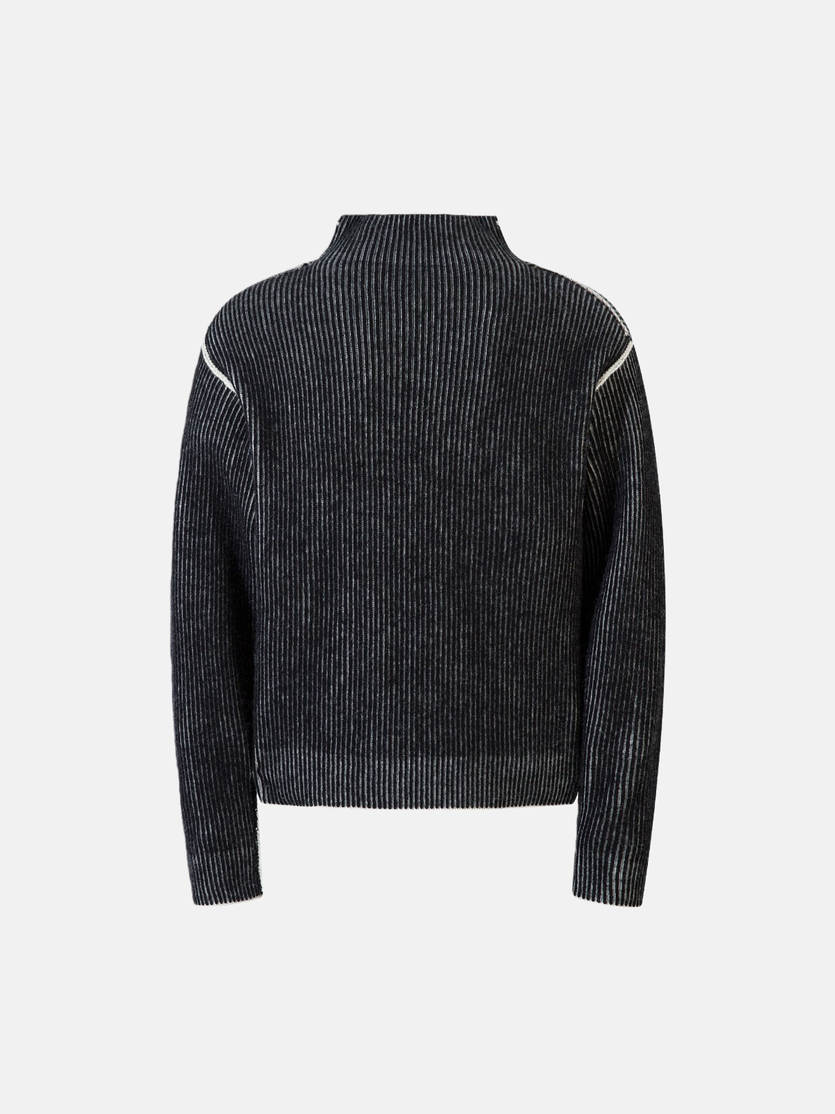 Haaura Symbol-Intarsia Turtleneck Sweater