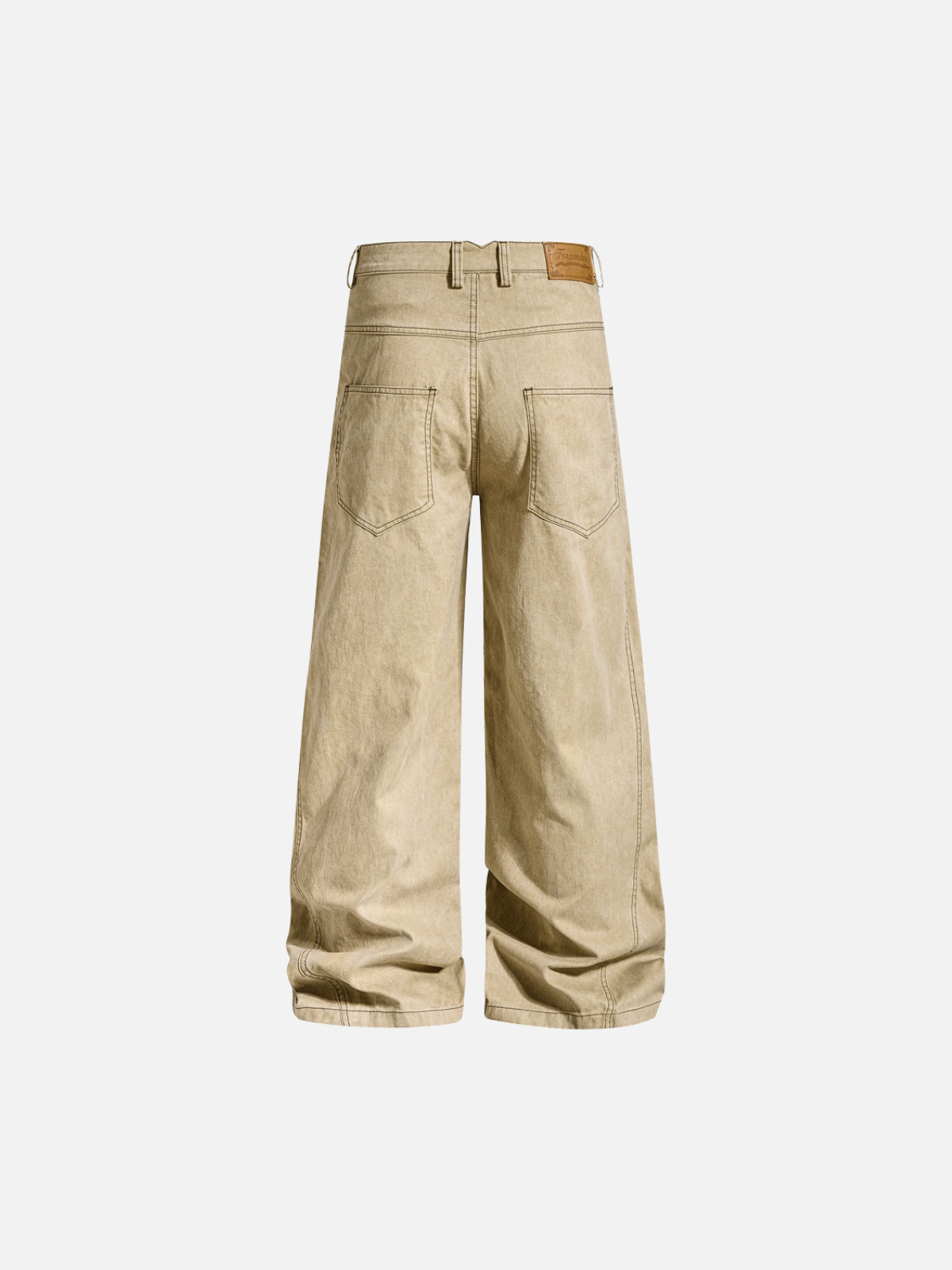 Haaura Rope Lace-Up Baggy Pants