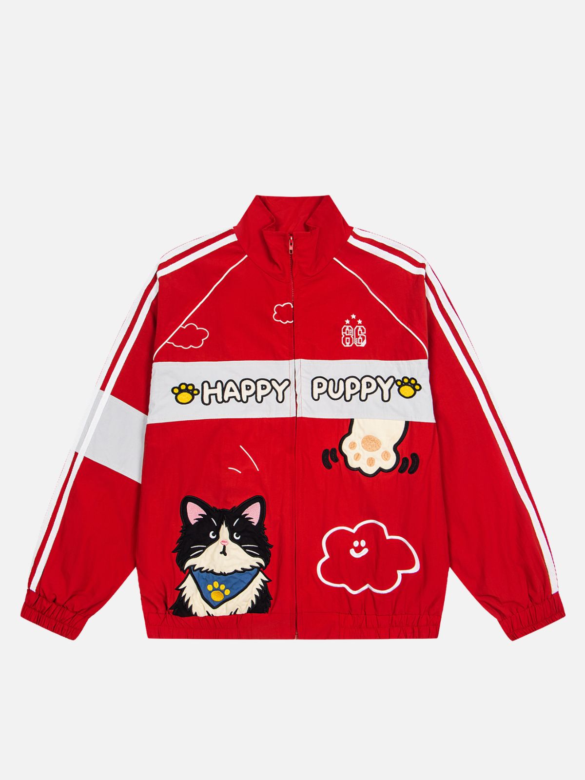Haaura Cartoon Graphic Track Jacket