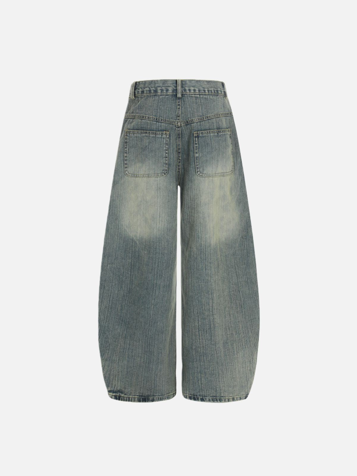 Haaura Pocket Baggy Barrel Jeans