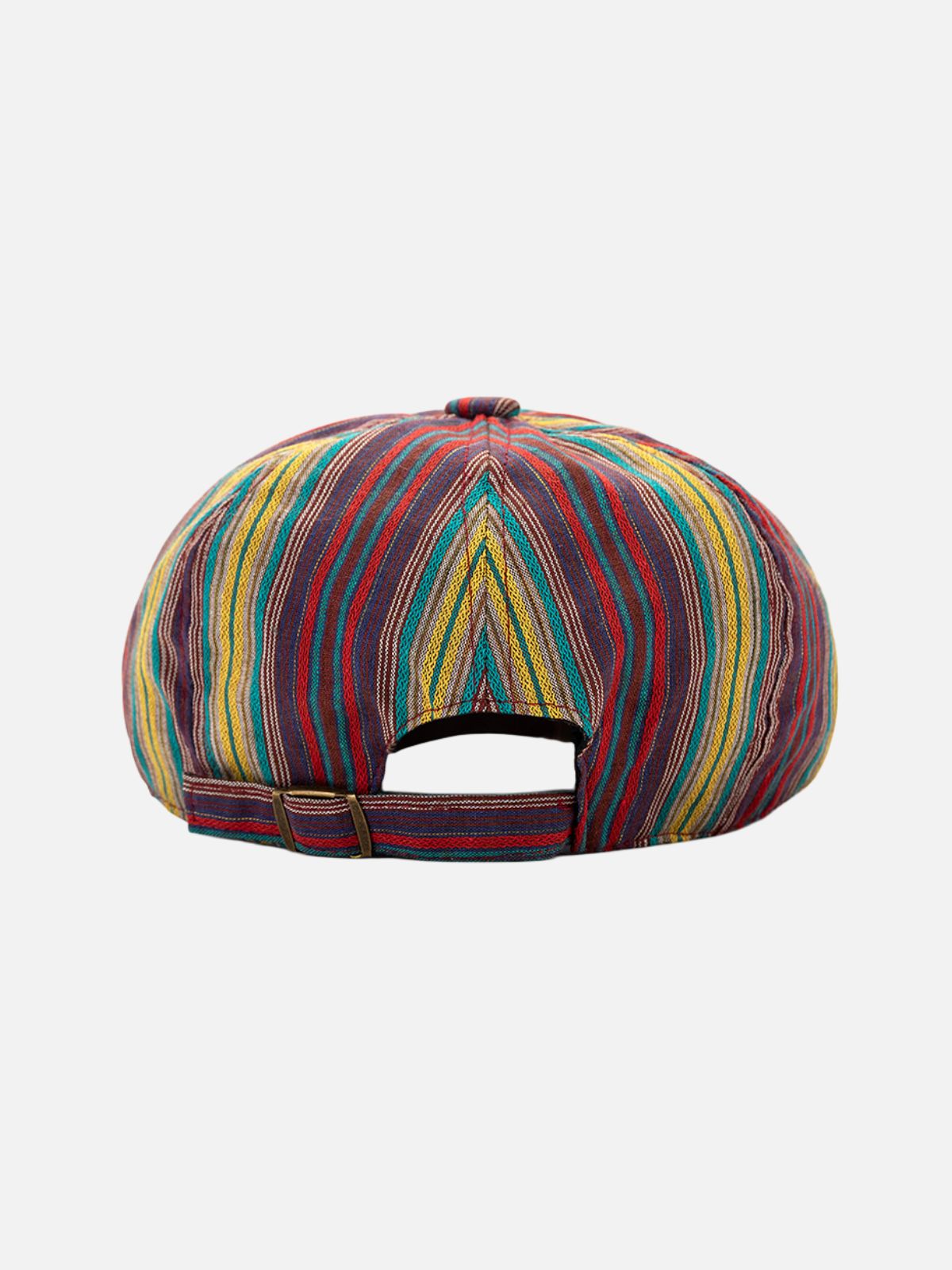 Striped Newsboy Cap