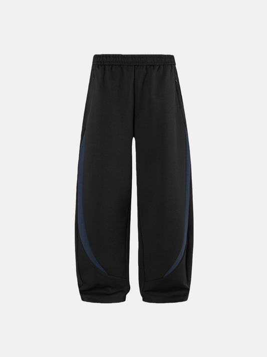 Haaura Color Blocking Baaggy Sweatpants