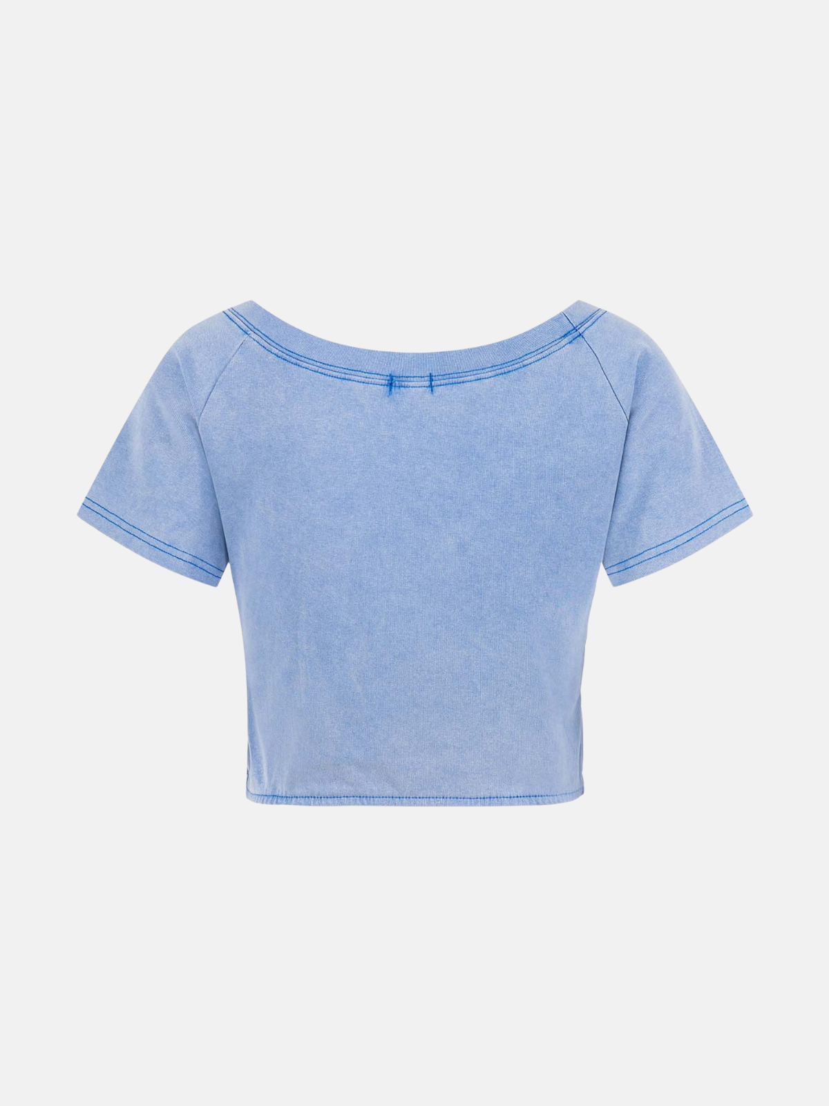 Haaura Washed Pleated Baby Tee