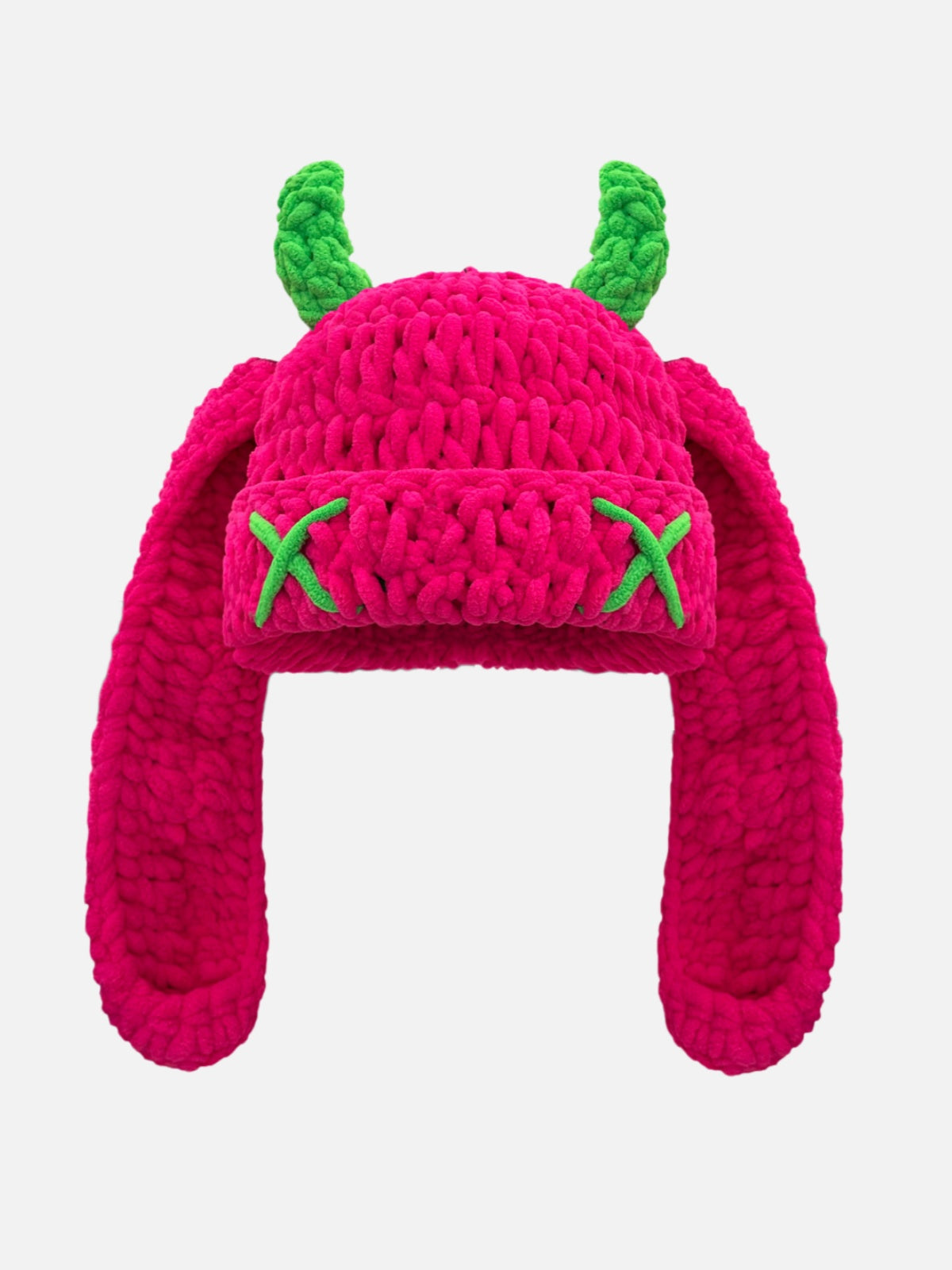Devil Horns X Eyes Beanie