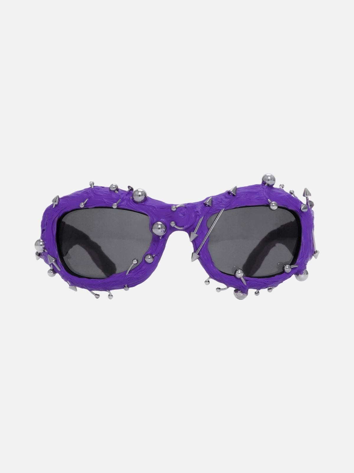 Punk Rivet-Studded Sunglasses