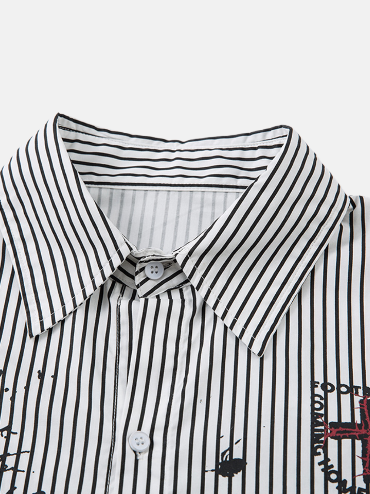 Haaura Deconstructed “U.S. Football” Graphic Shirt