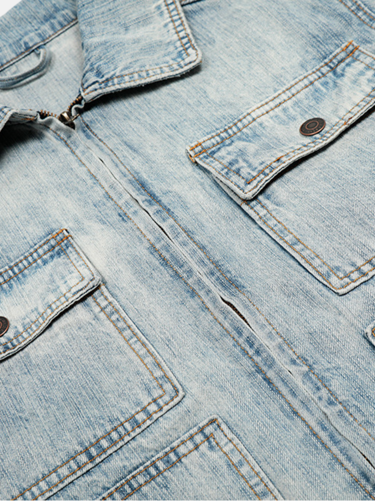Haaura Classic Washed Denim Jacket