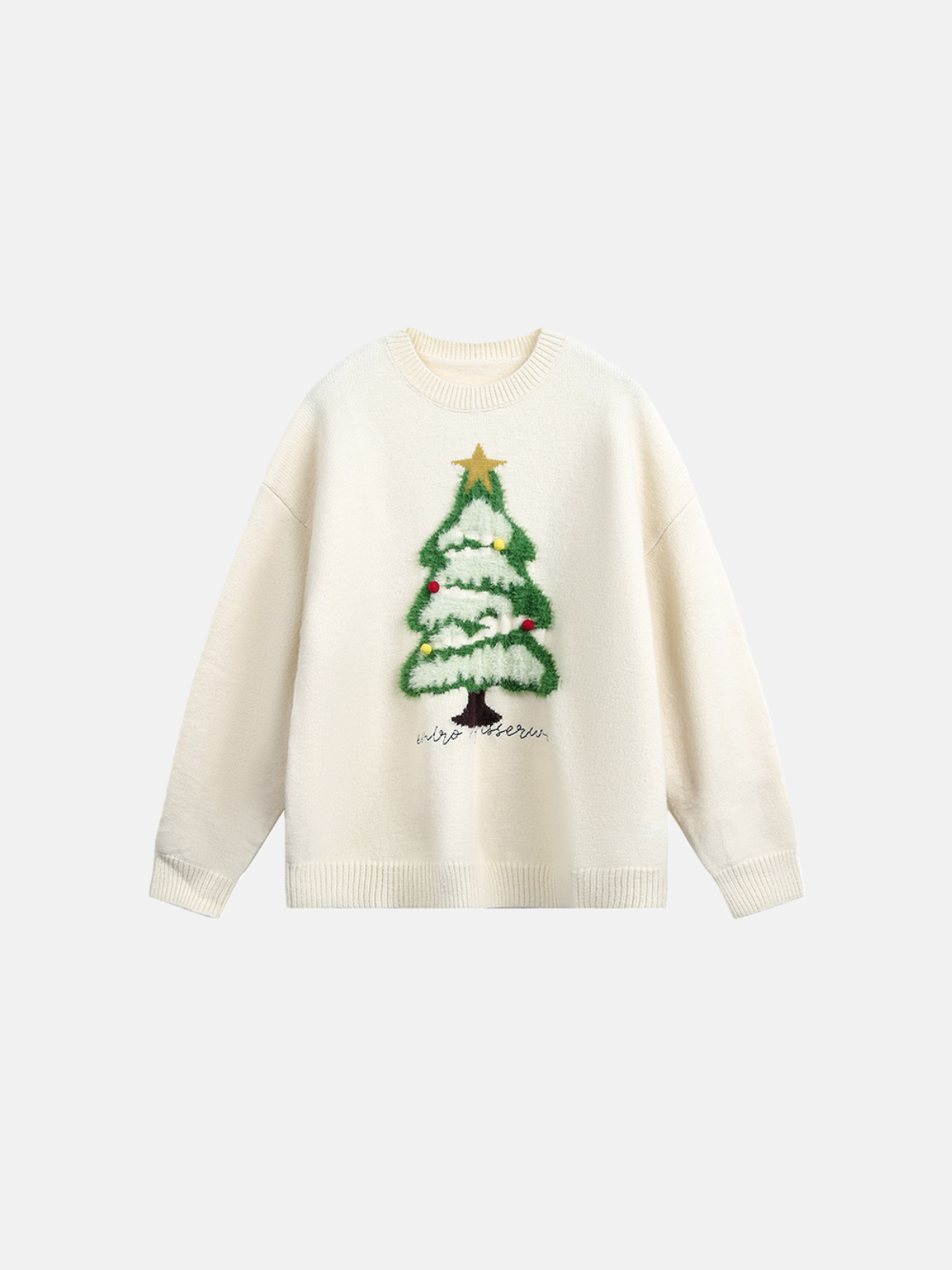 Haaura 3D Christmas Tree 1998 Knit Sweater
