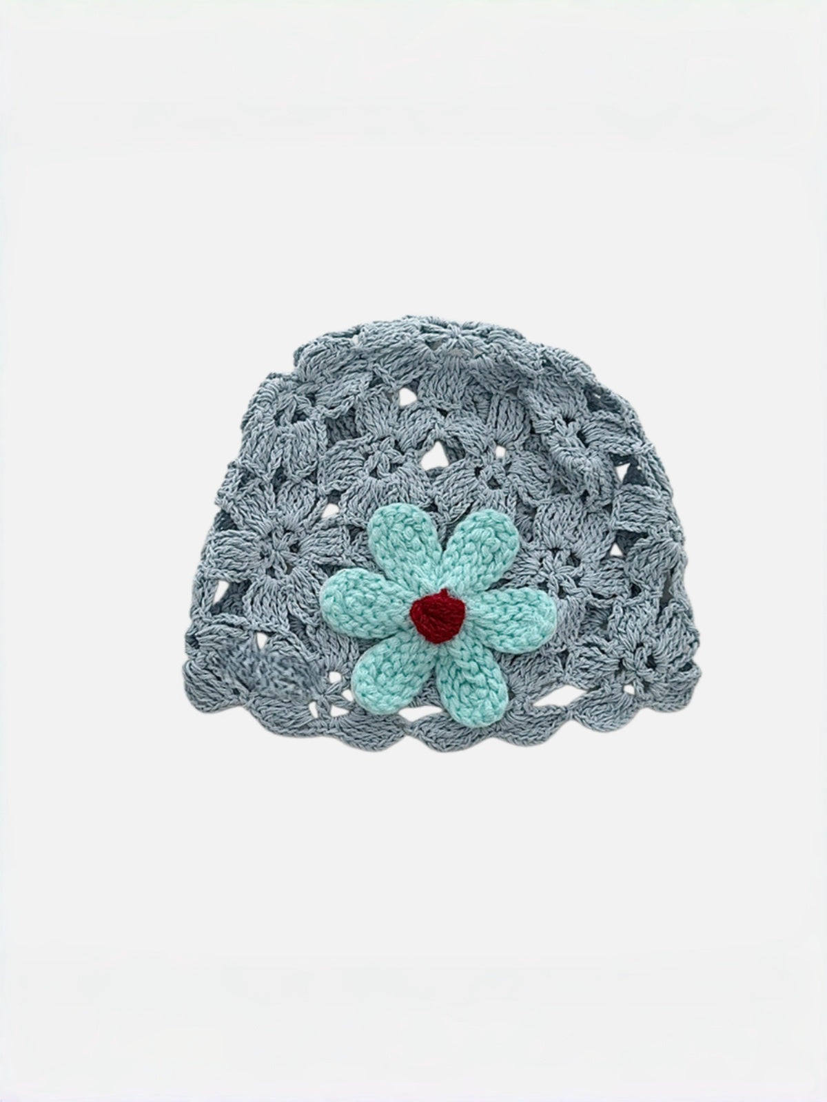 3D Floral Crochet Bucket Hat