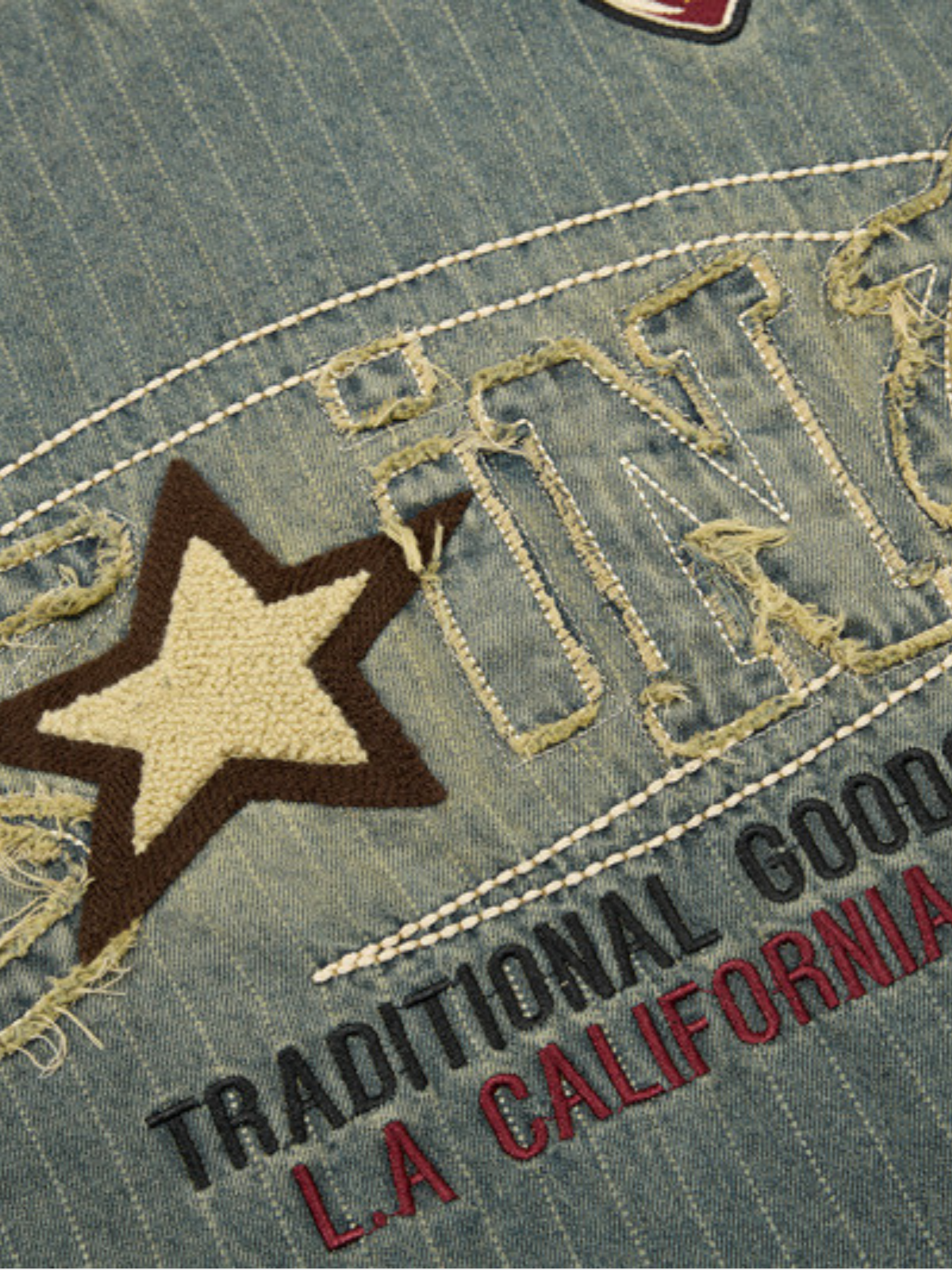 Haaura Vintage Star Collage Tee