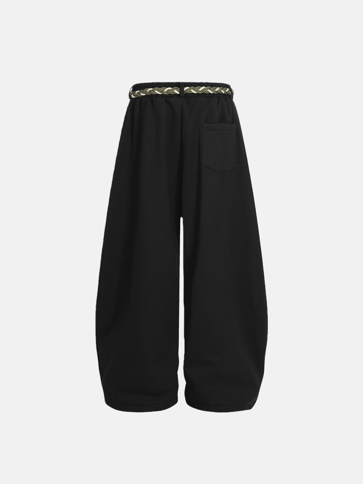 Haaura Drawstring Tassel Super Baggy Sweatpants
