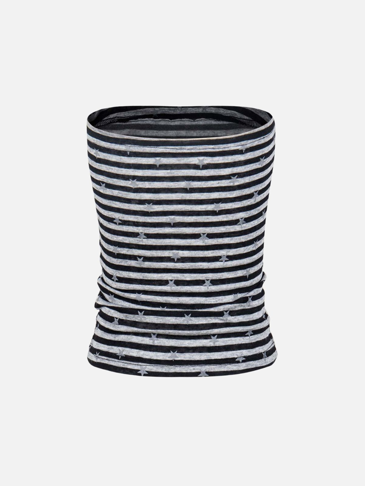 Haaura 71 Graphic Striped Tube Top
