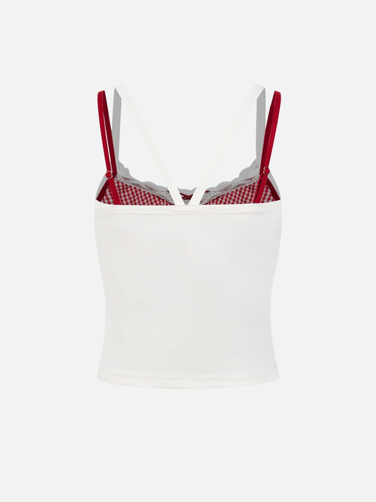 Haaura Script Bow Lace Cami Top